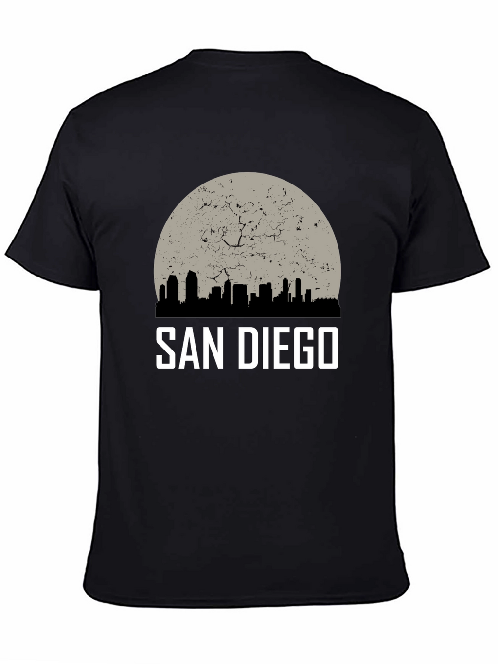 San Diego Skyline Graphic Tee - Black