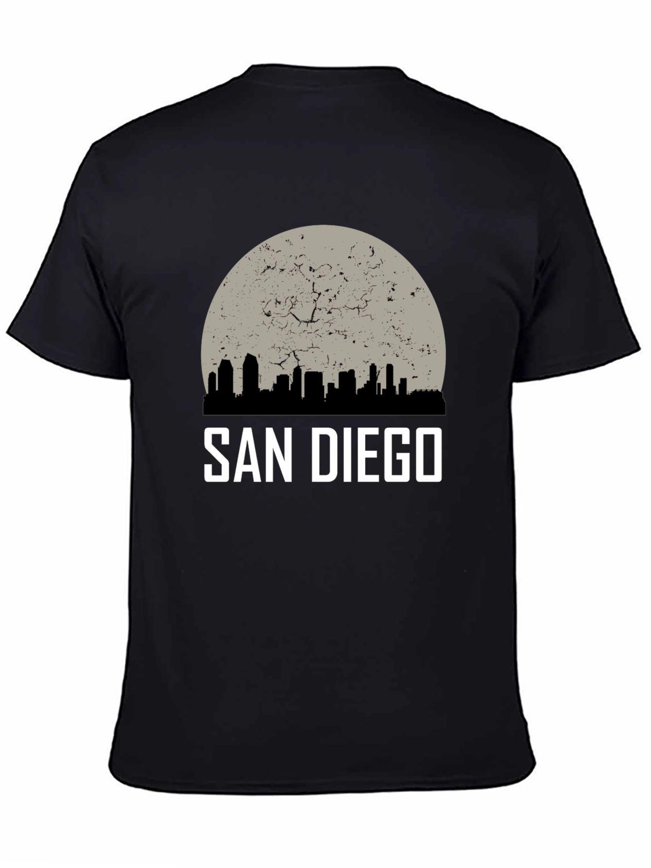 San Diego Skyline Graphic Tee - Black