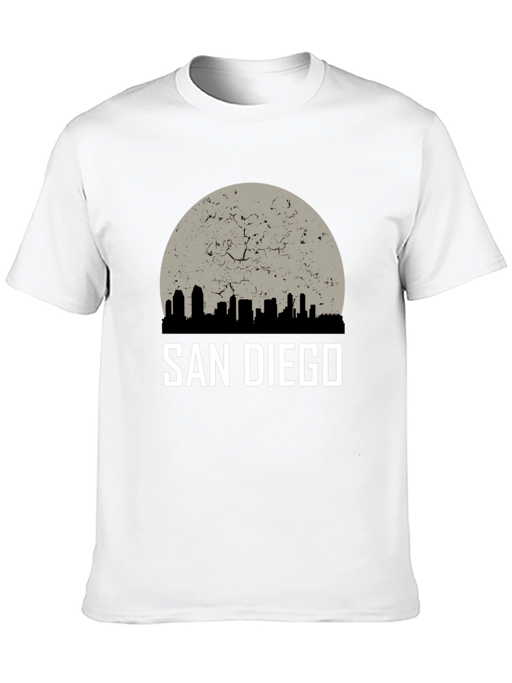 San Diego Skyline Graphic Tee - Black