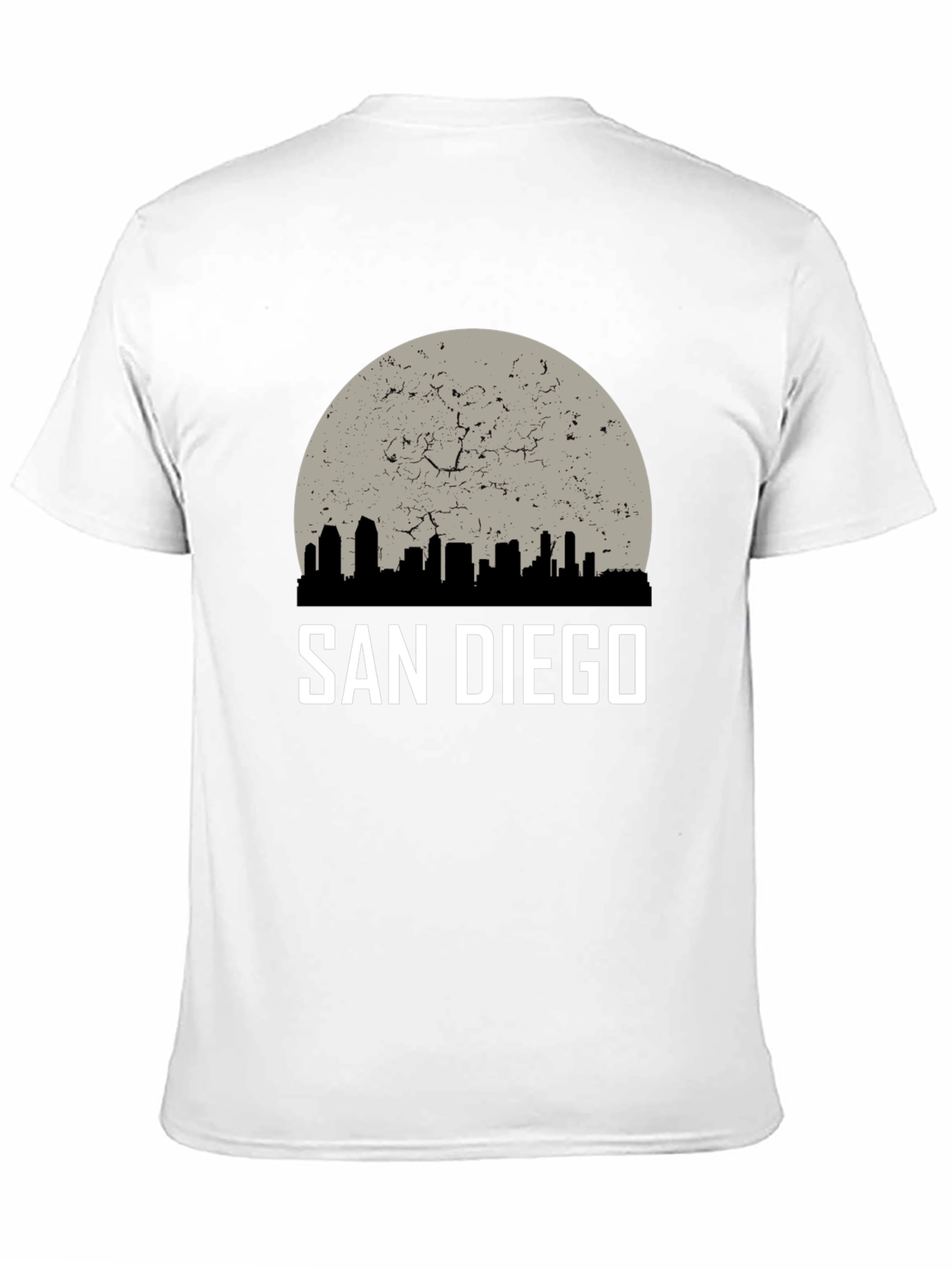 San Diego Skyline Graphic Tee - Black