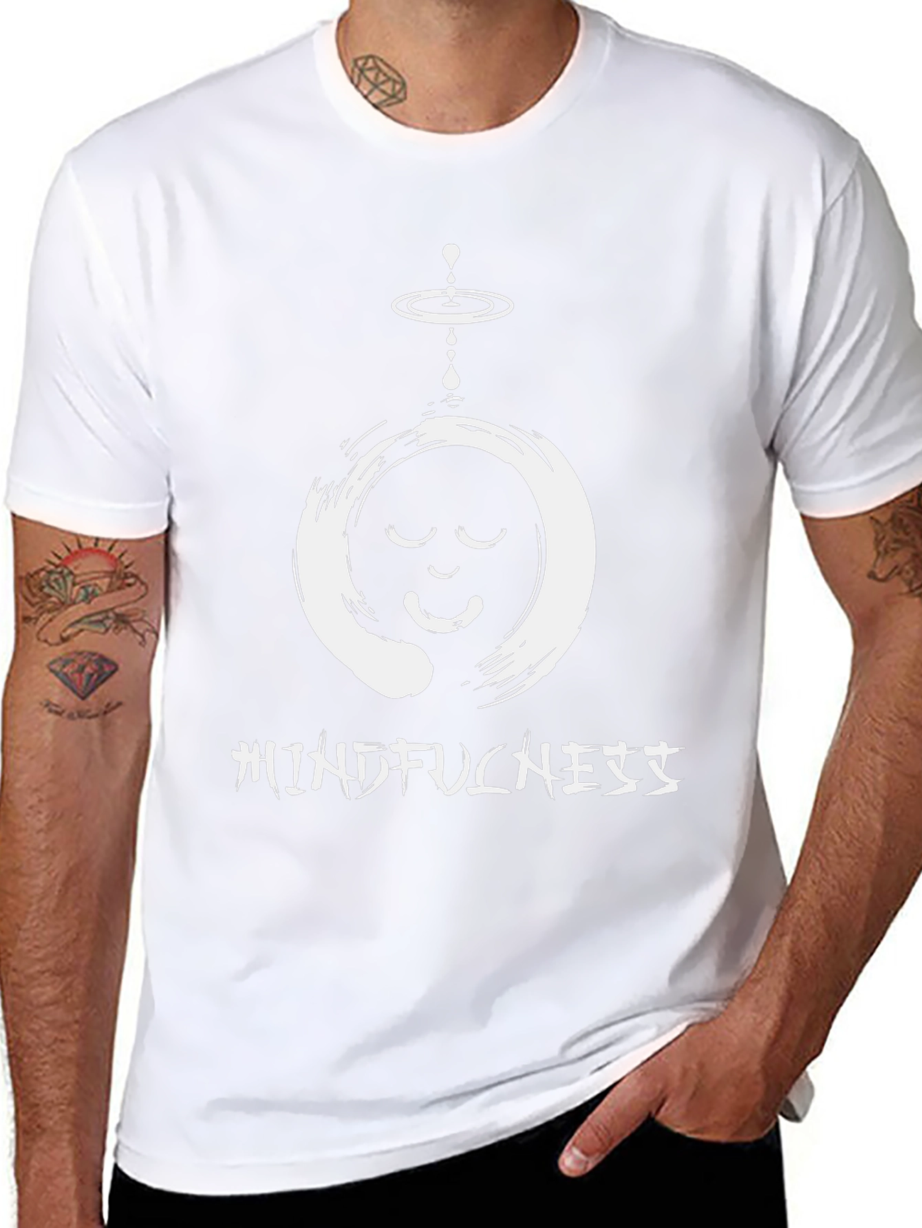Mindfulness Graphic Tee - Zen Style Shirt