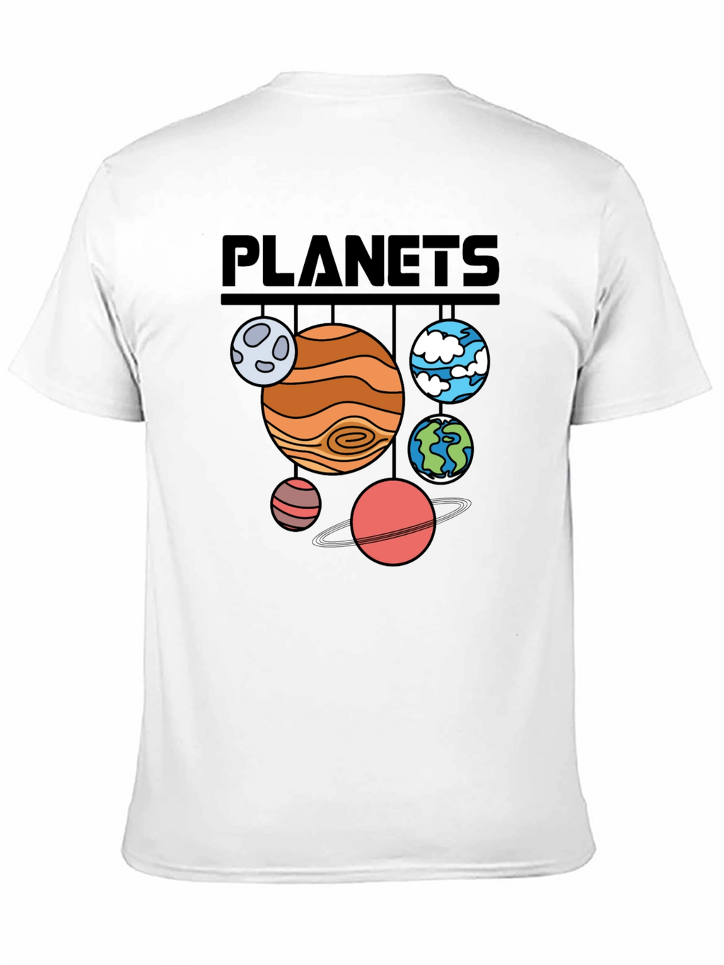 Planets Graphic T-Shirt - Astronomy Space Tee
