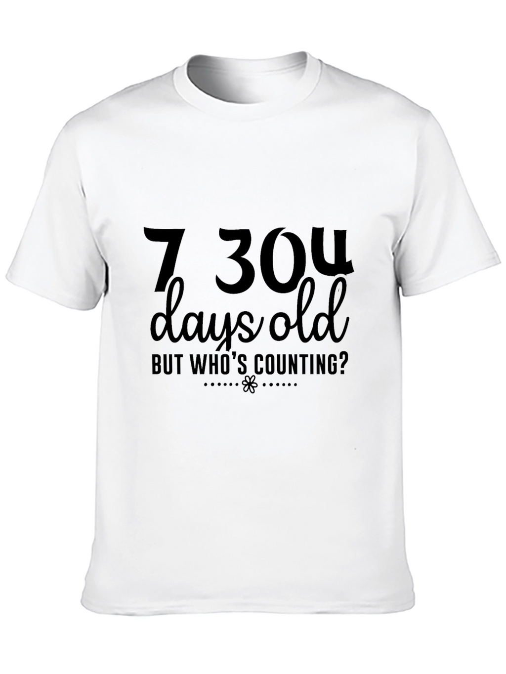 7304 Days Old Graphic Tee