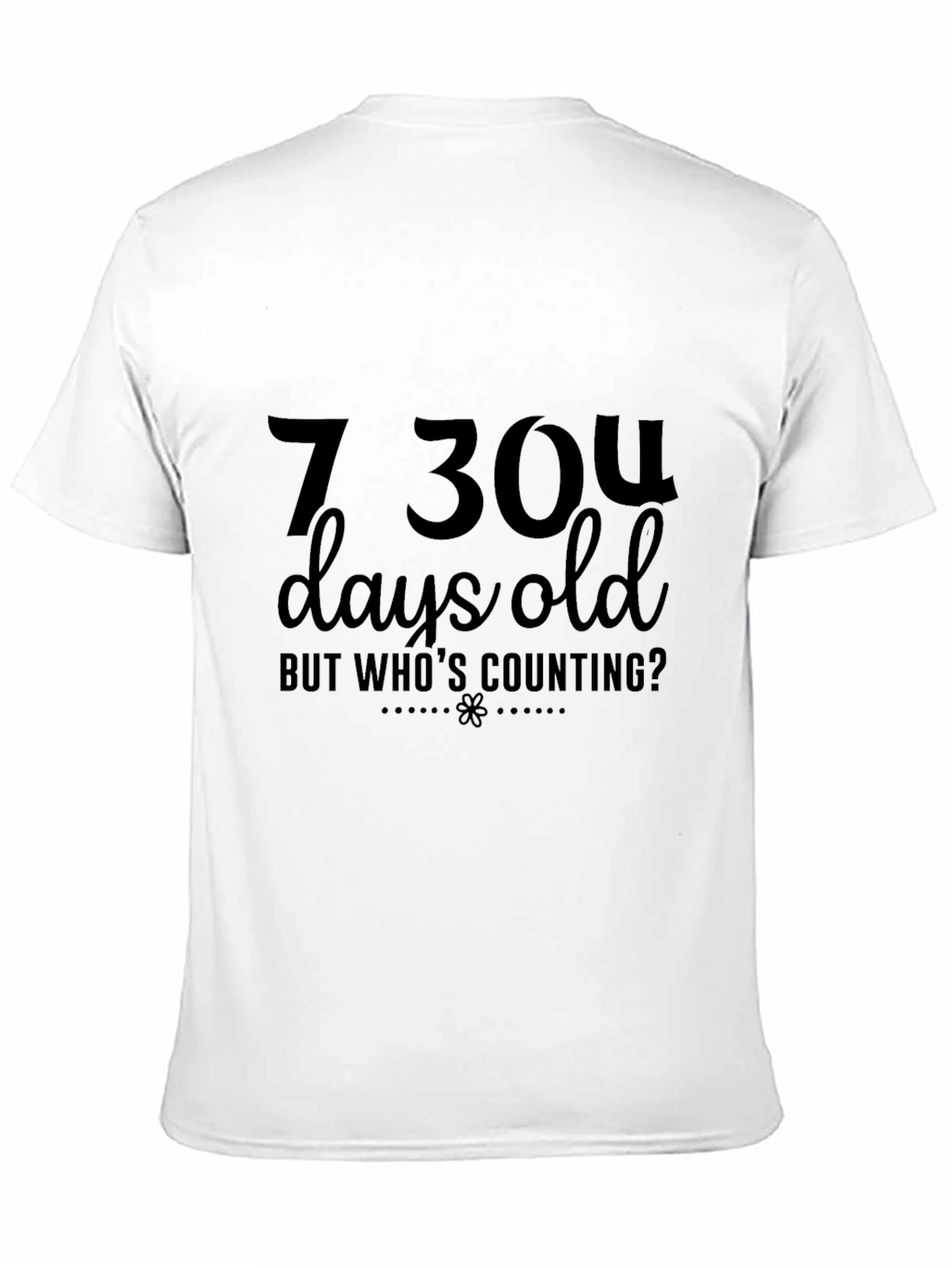 7304 Days Old Graphic Tee