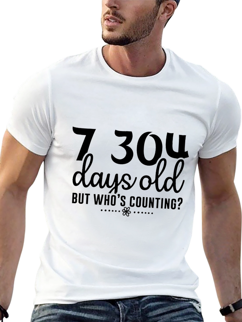 7304 Days Old Graphic Tee