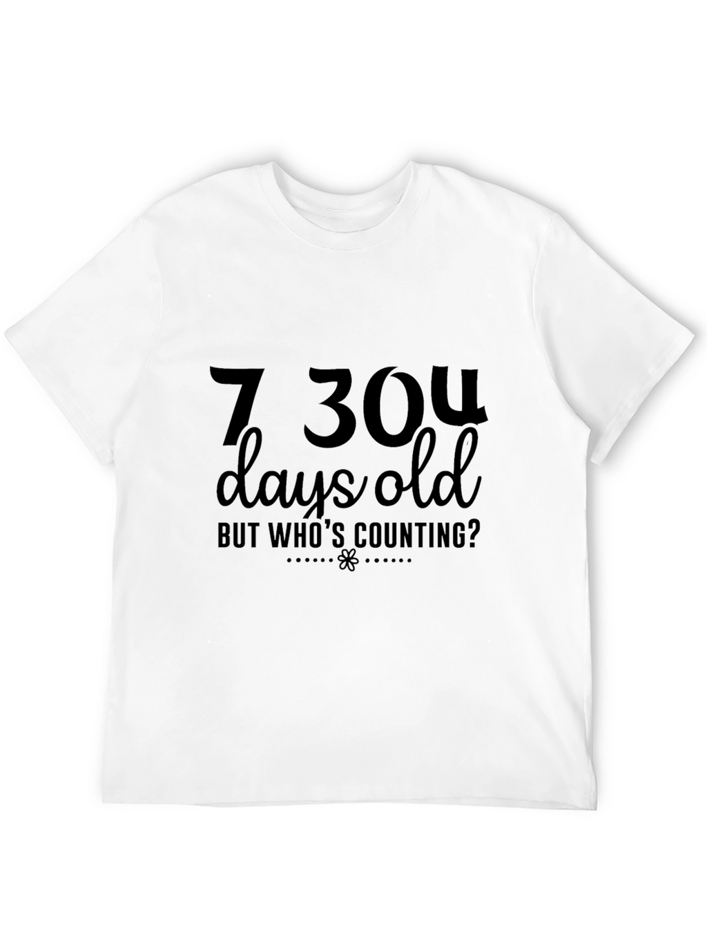 7304 Days Old Graphic Tee