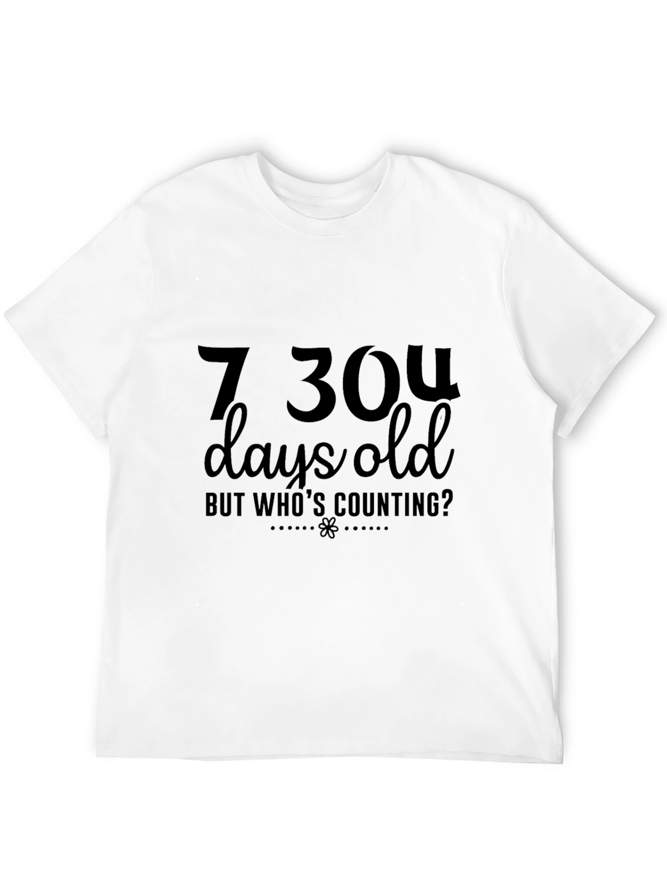 7304 Days Old Graphic Tee