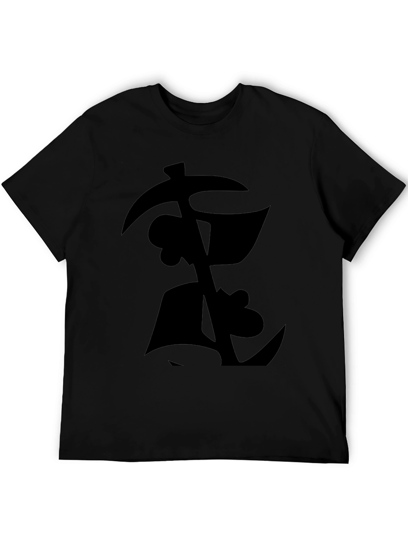 Mens Black Graphic T-Shirt