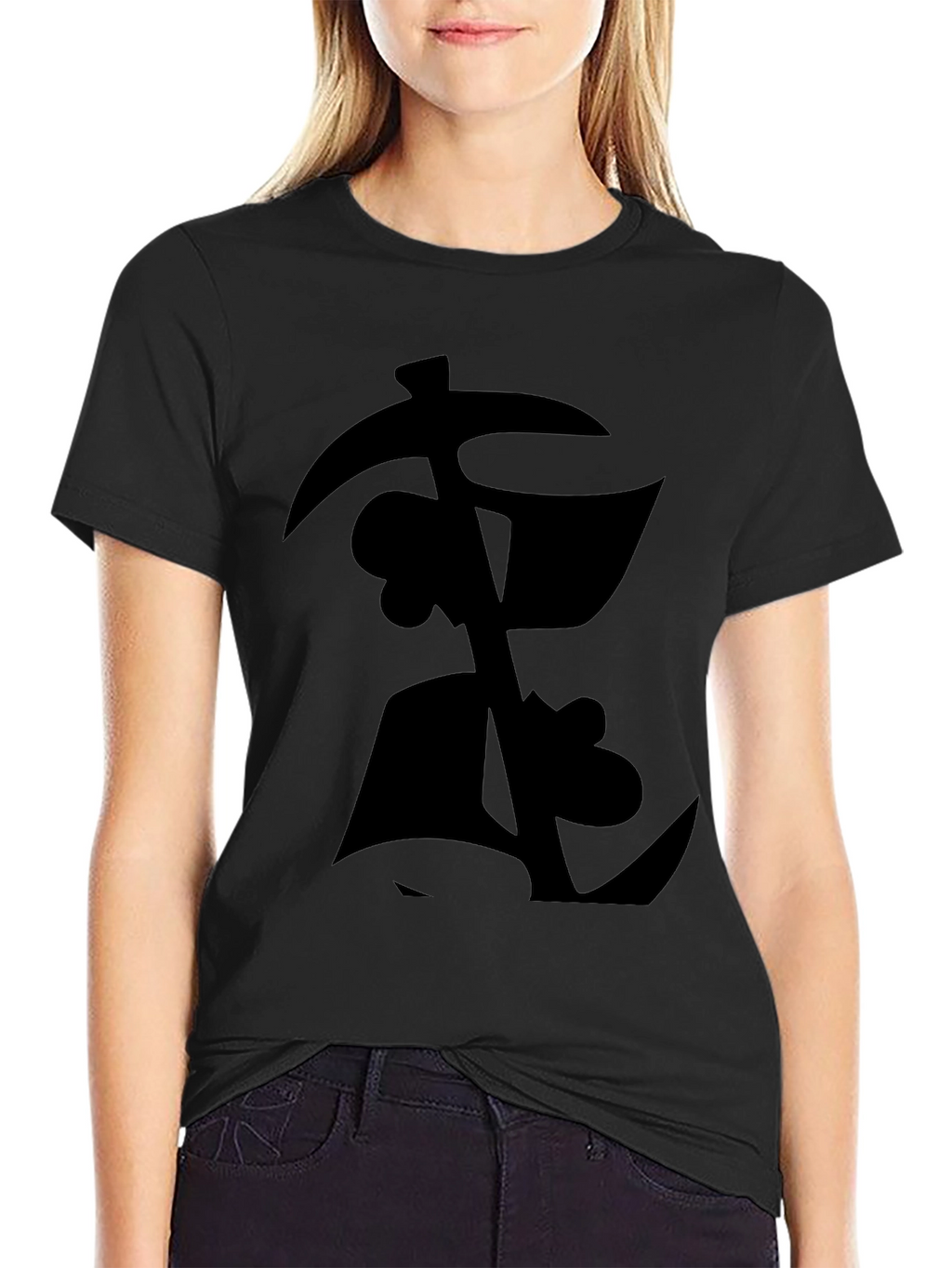 Mens Black Graphic T-Shirt