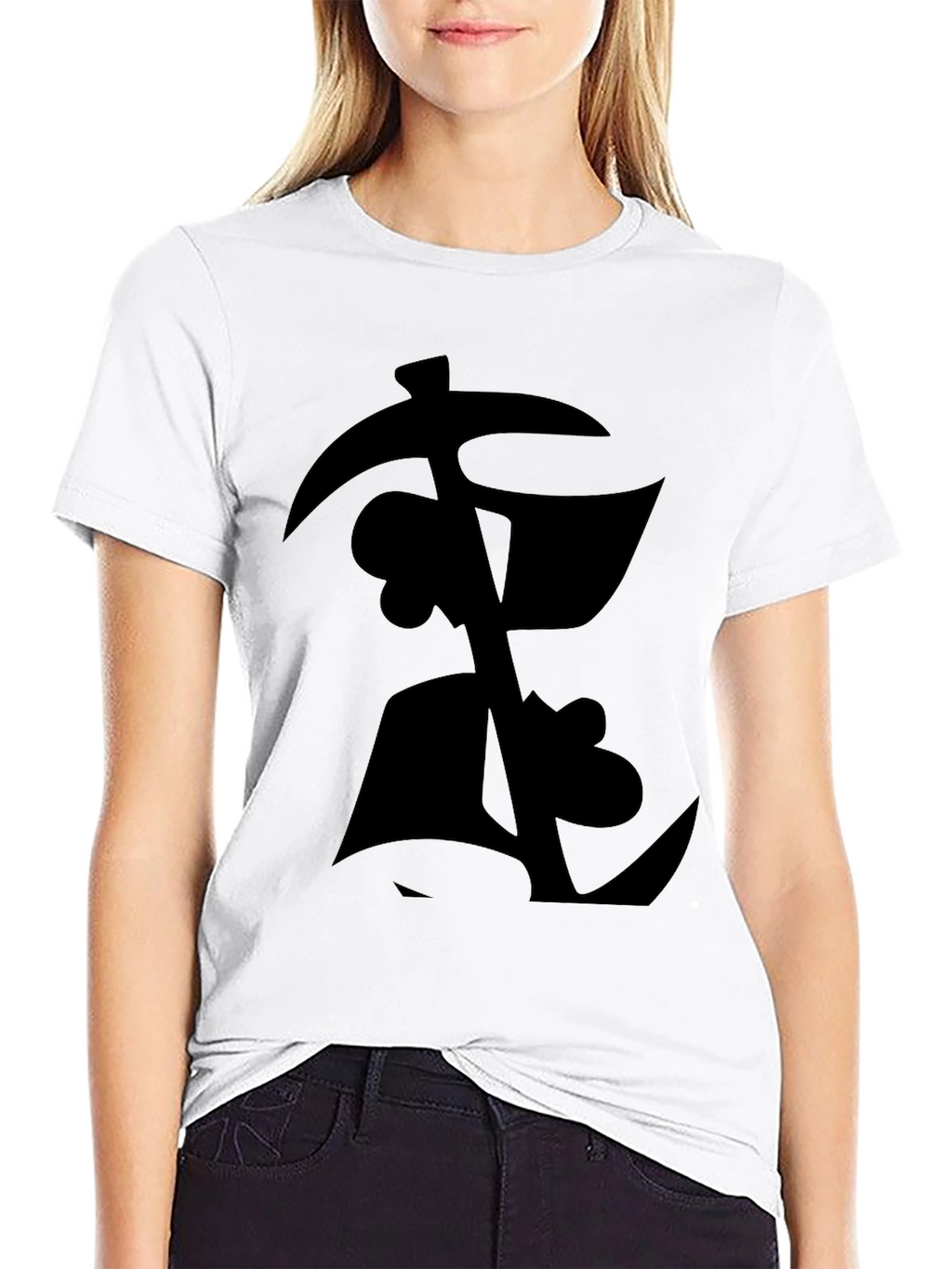 Mens Black Graphic T-Shirt