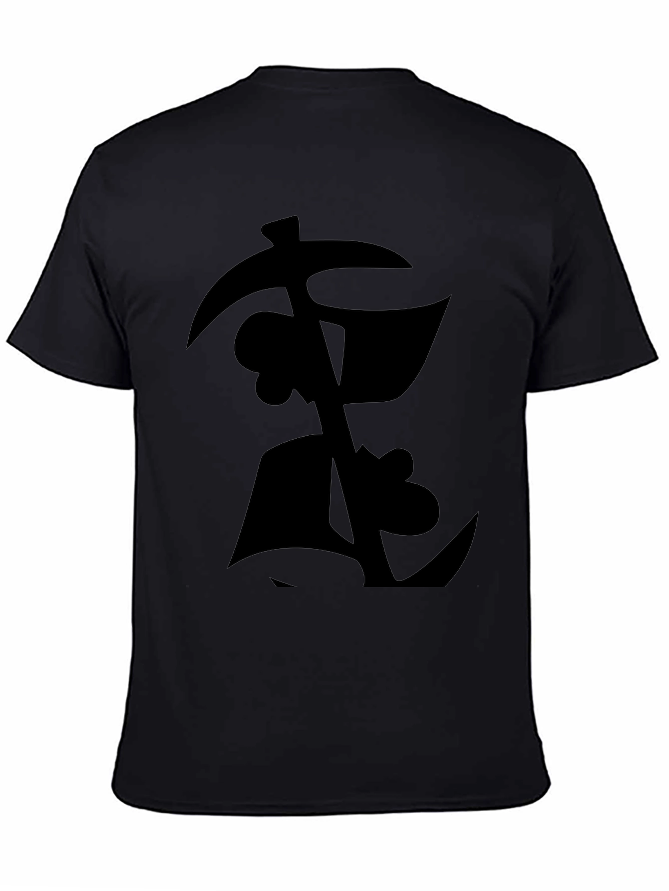 Mens Black Graphic T-Shirt