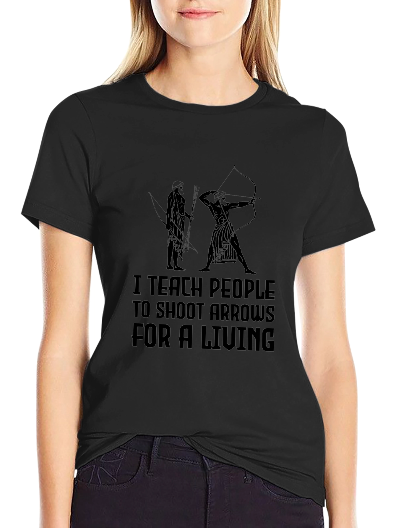 Archery Teacher T-Shirt - Shoot Arrows for a Living Tee