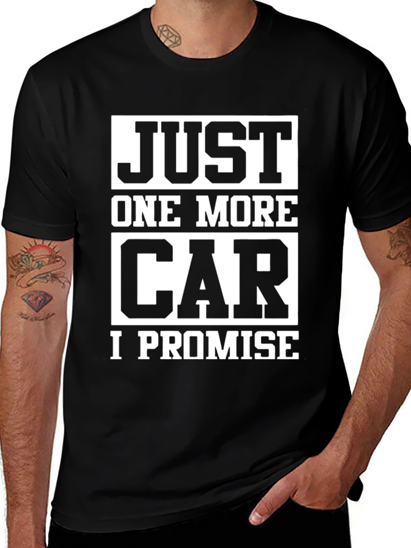 Just One More Car T-Shirt - Funny Car Lover Tee