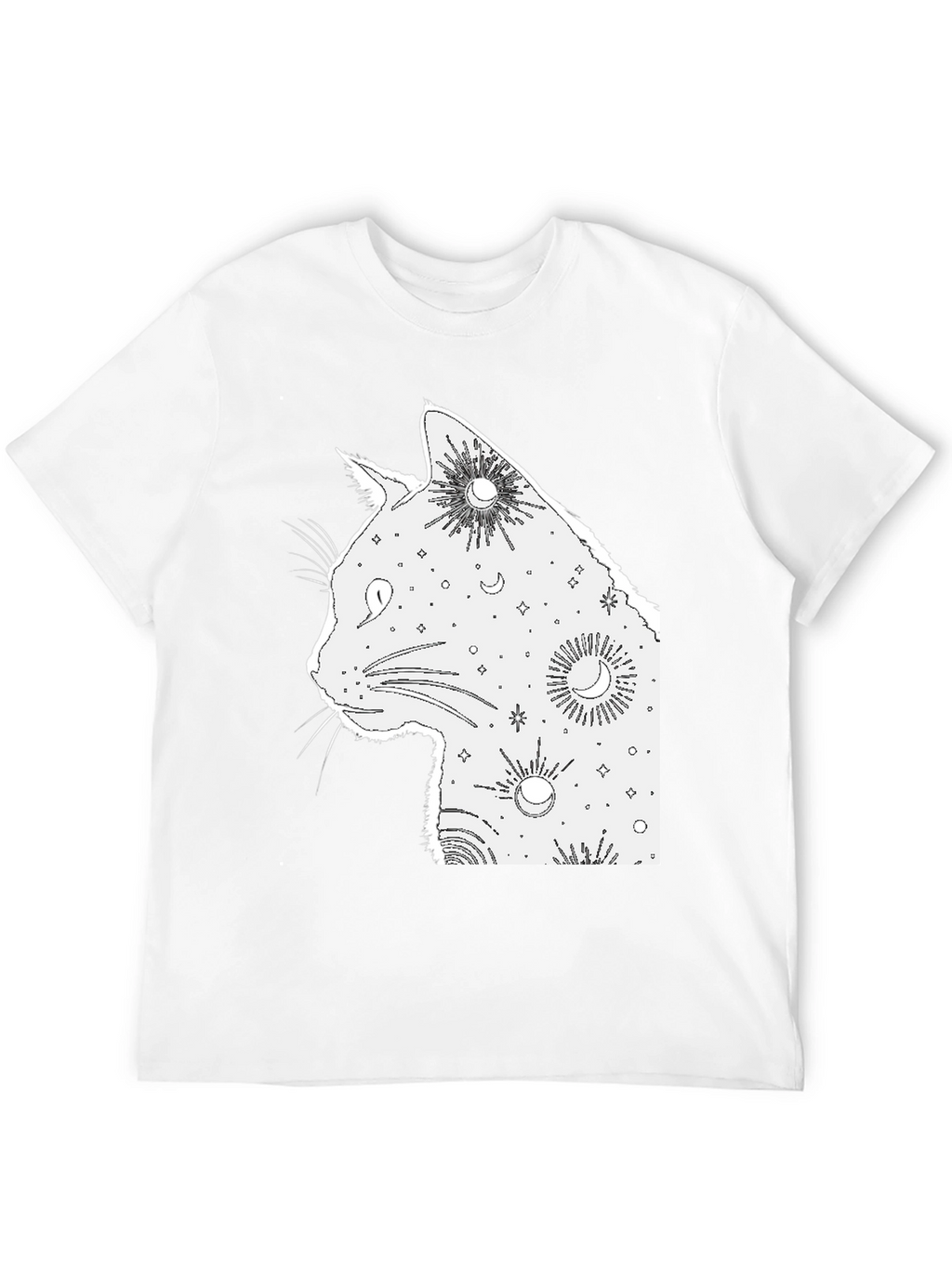 Celestial Cat T-Shirt - Stylish & Unique Design