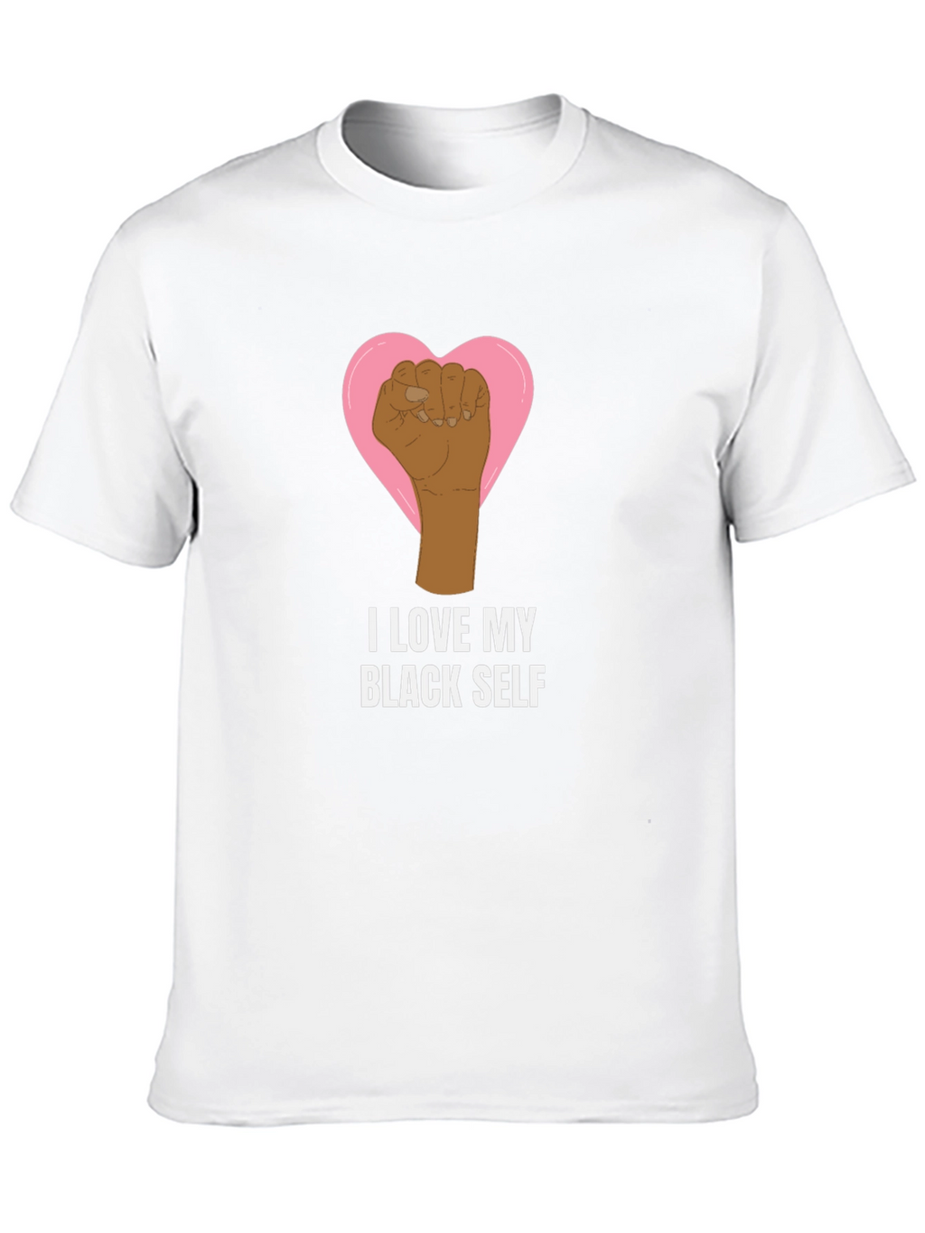 I Love My Black Self Graphic T-Shirt