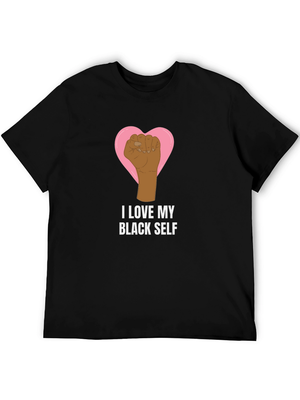 I Love My Black Self Graphic T-Shirt