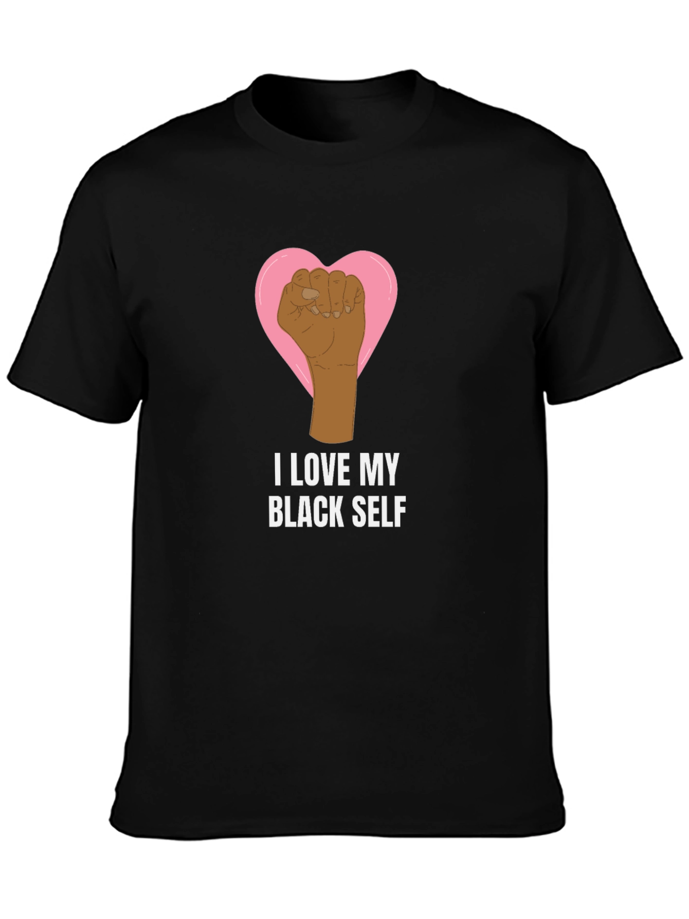 I Love My Black Self Graphic T-Shirt