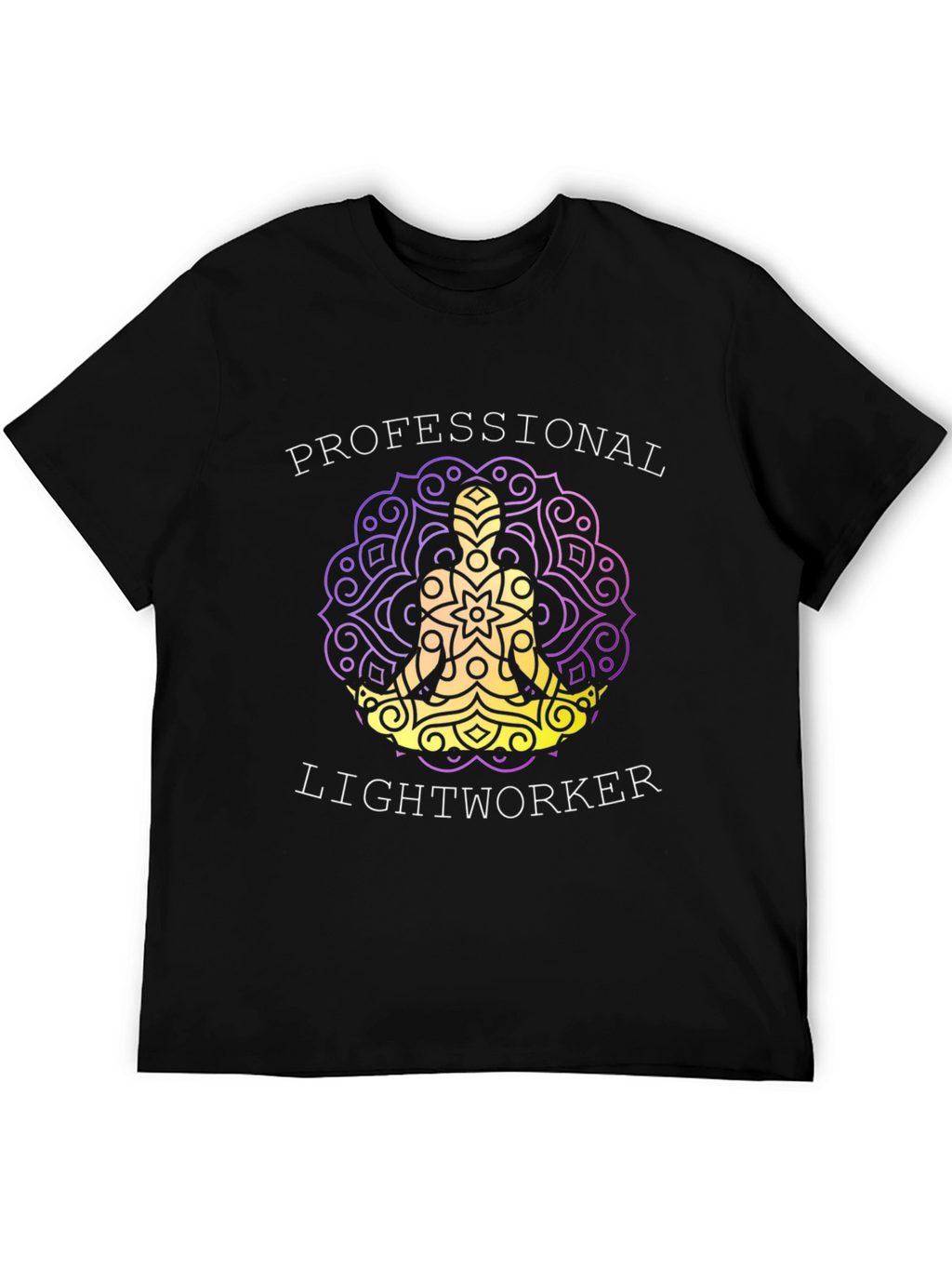 Professional Lightworker Graphic T-Shirt - Spiritual Tee