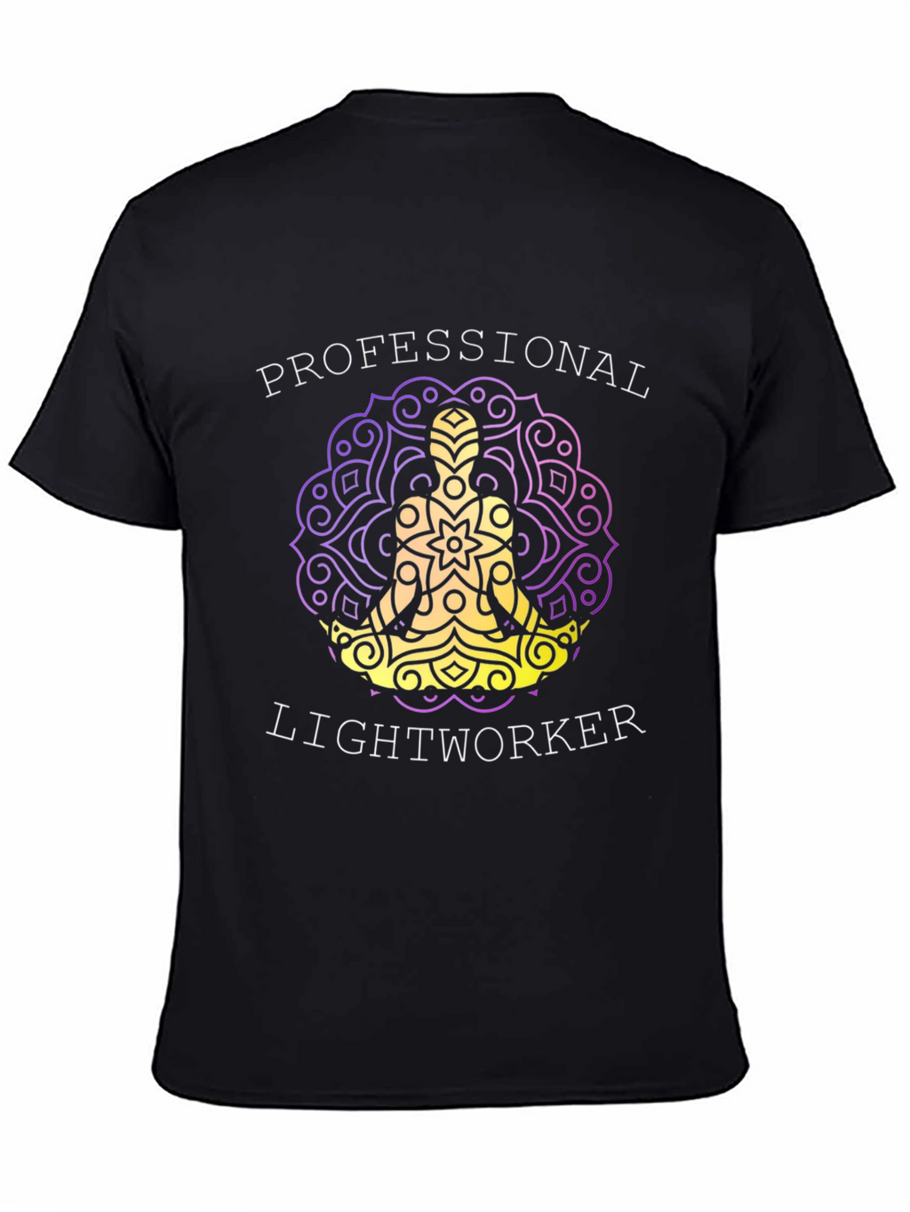 Professional Lightworker Graphic T-Shirt - Spiritual Tee