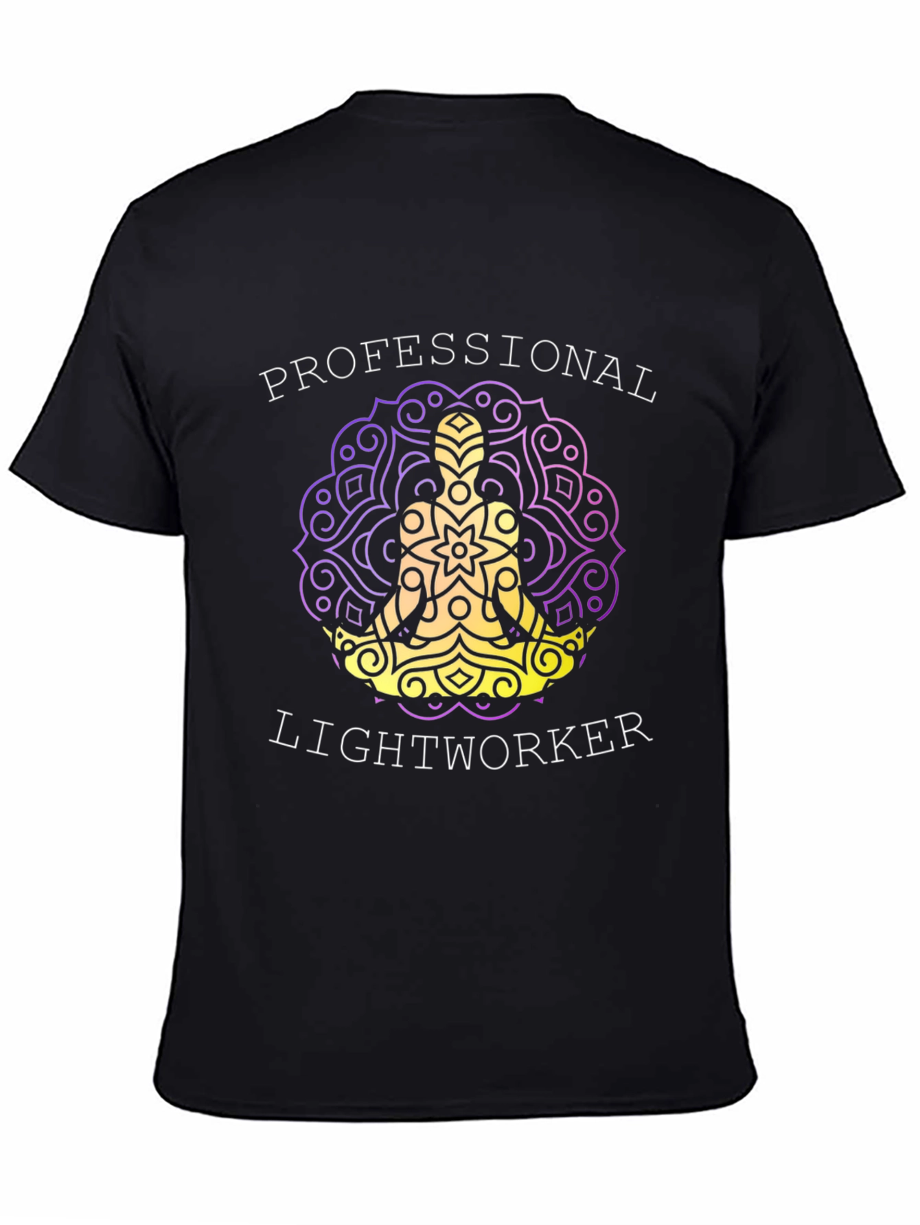 Professional Lightworker Graphic T-Shirt - Spiritual Tee