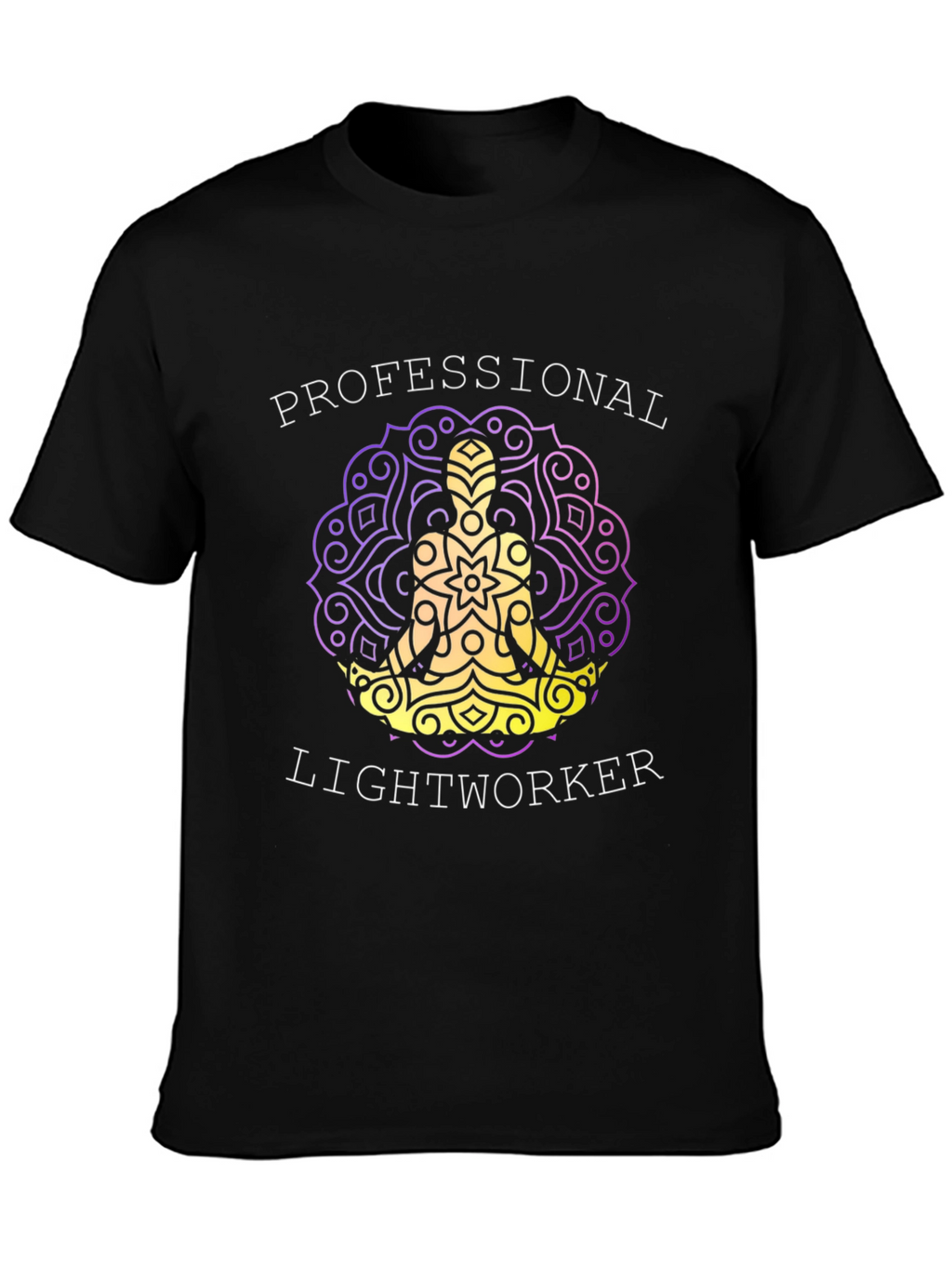 Professional Lightworker Graphic T-Shirt - Spiritual Tee