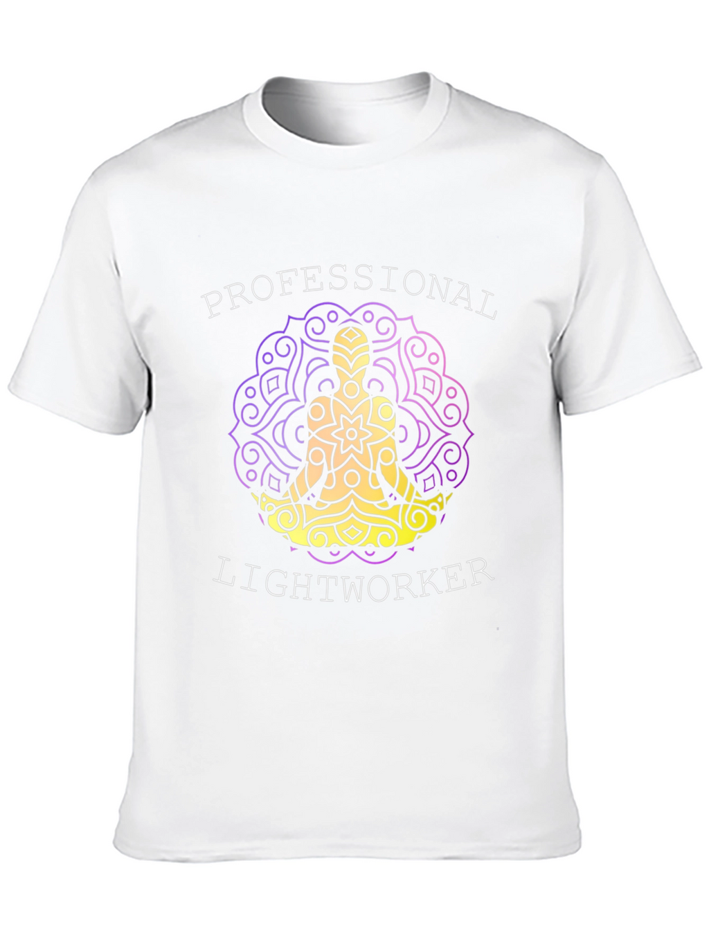 Professional Lightworker Graphic T-Shirt - Spiritual Tee