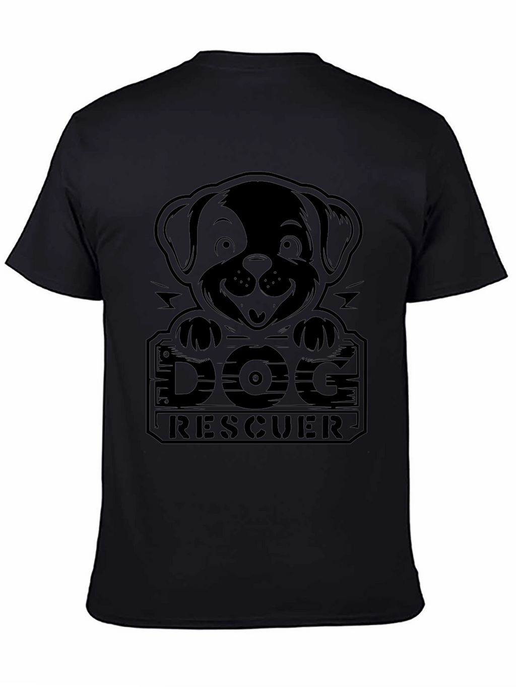 Dog Rescuer Graphic Tee - Stylish Comfort