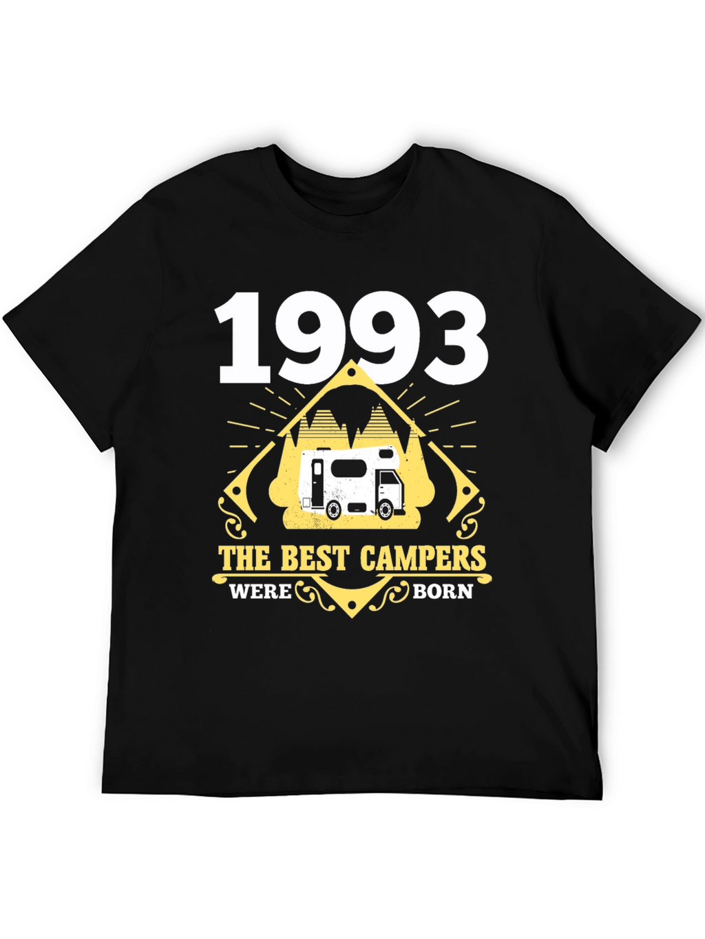 1993 Best Campers Born Black T-Shirt