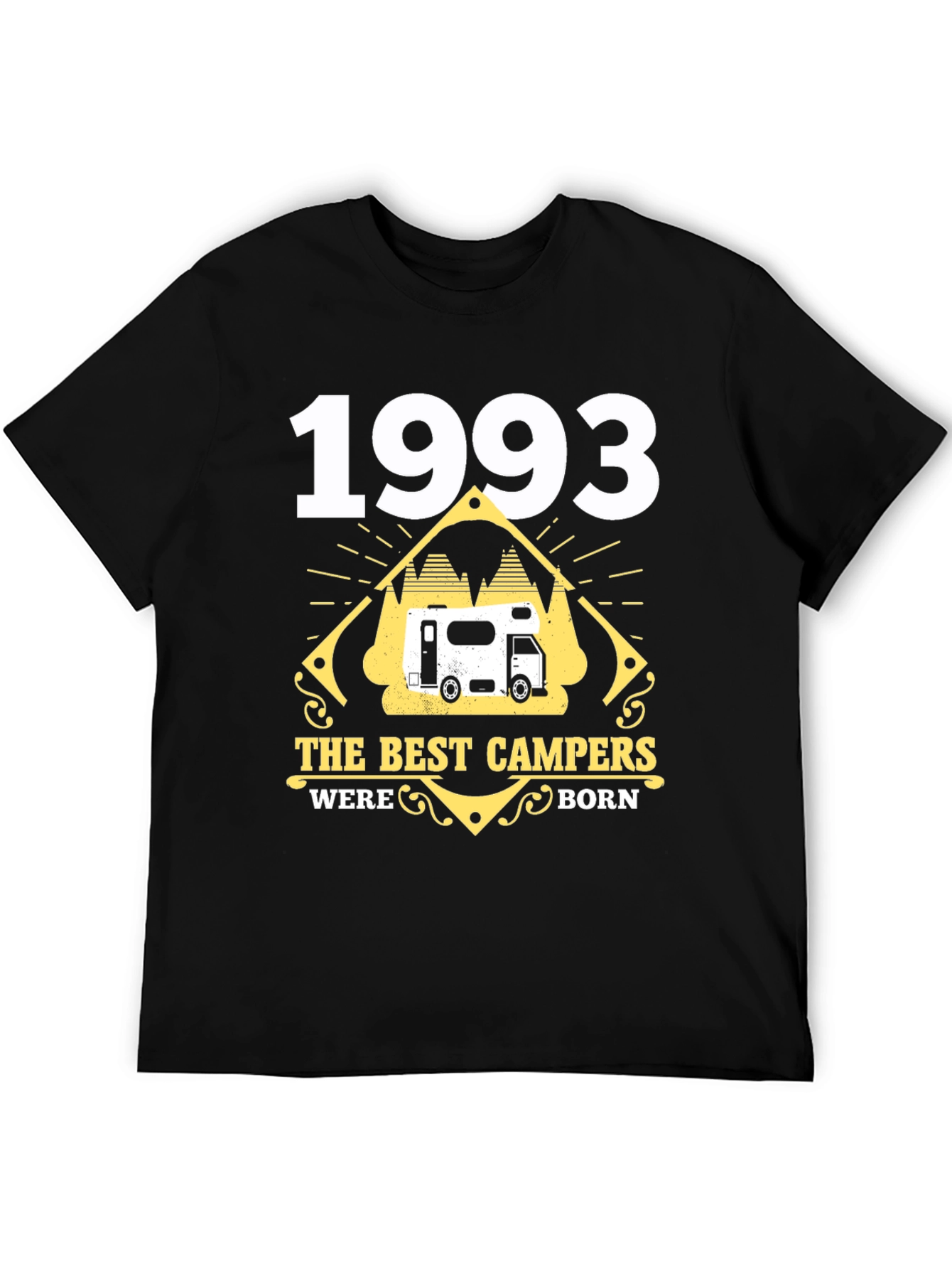 1993 Best Campers Born Black T-Shirt