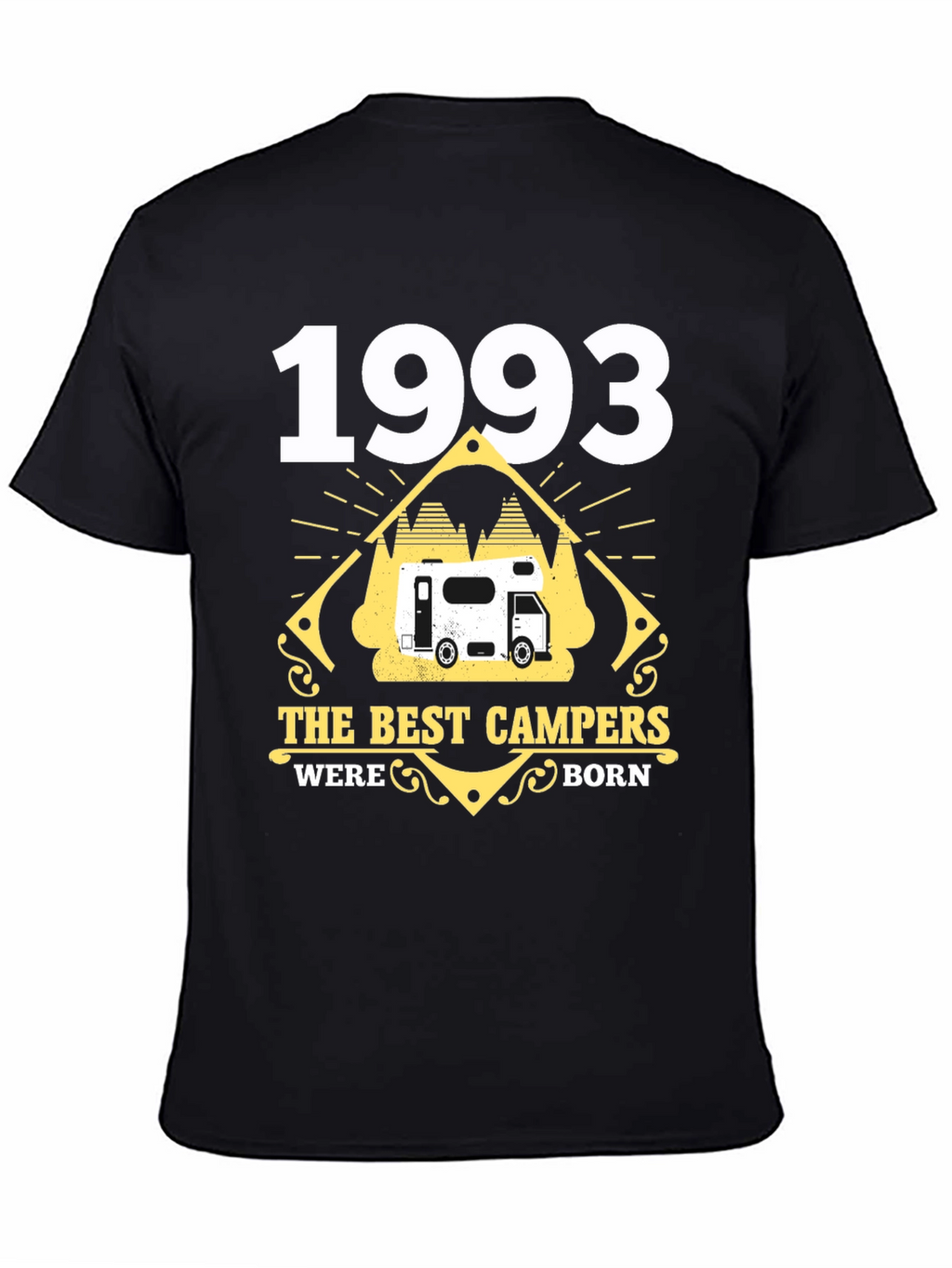 1993 Best Campers Born Black T-Shirt