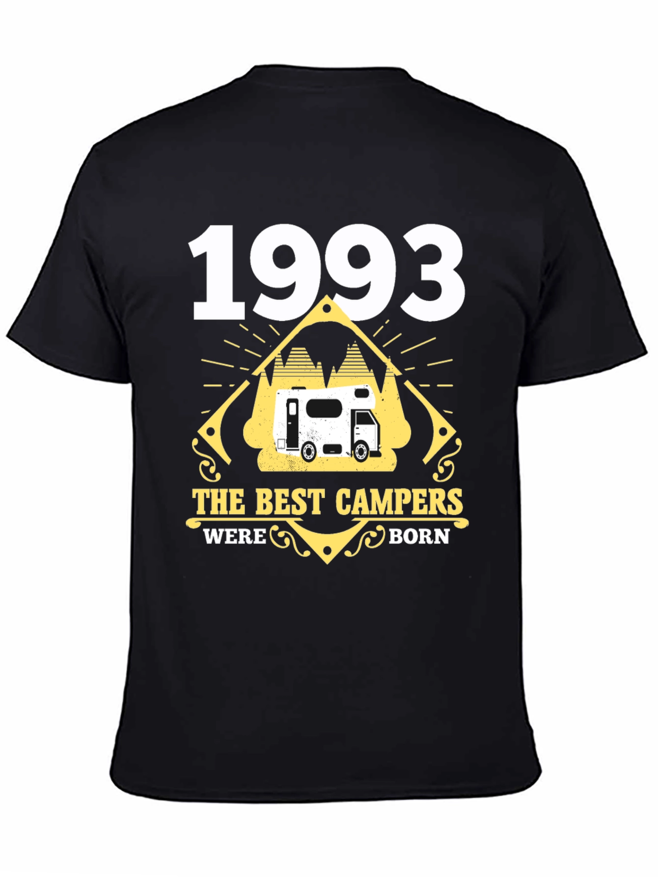 1993 Best Campers Born Black T-Shirt