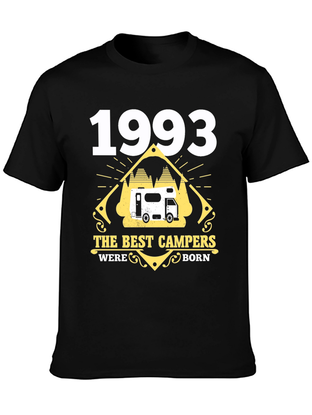 1993 Best Campers Born Black T-Shirt