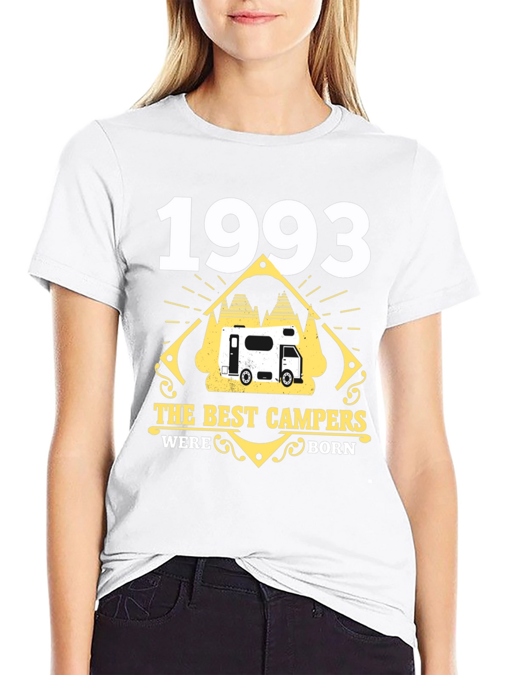 1993 Best Campers Born Black T-Shirt
