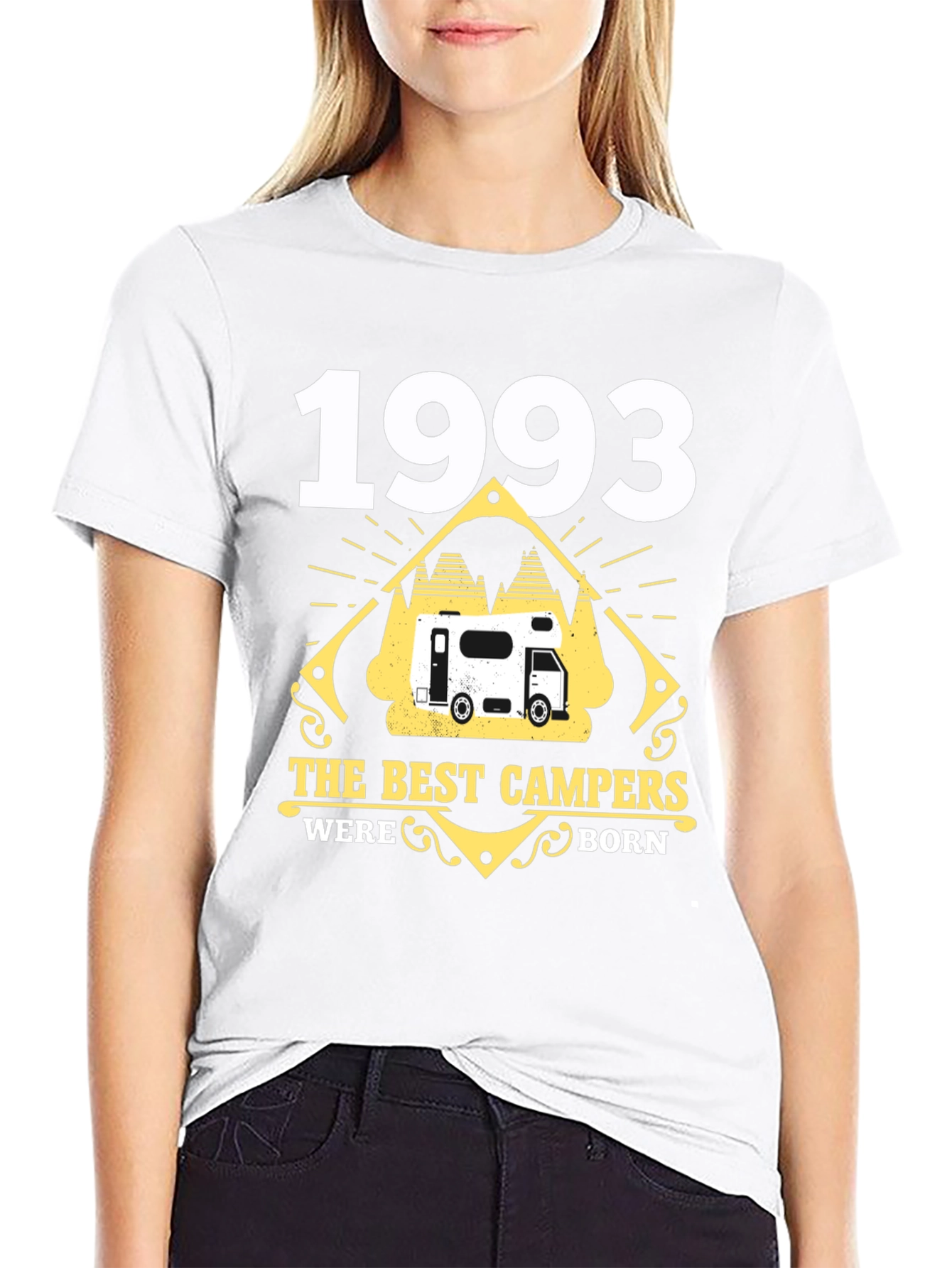 1993 Best Campers Born Black T-Shirt