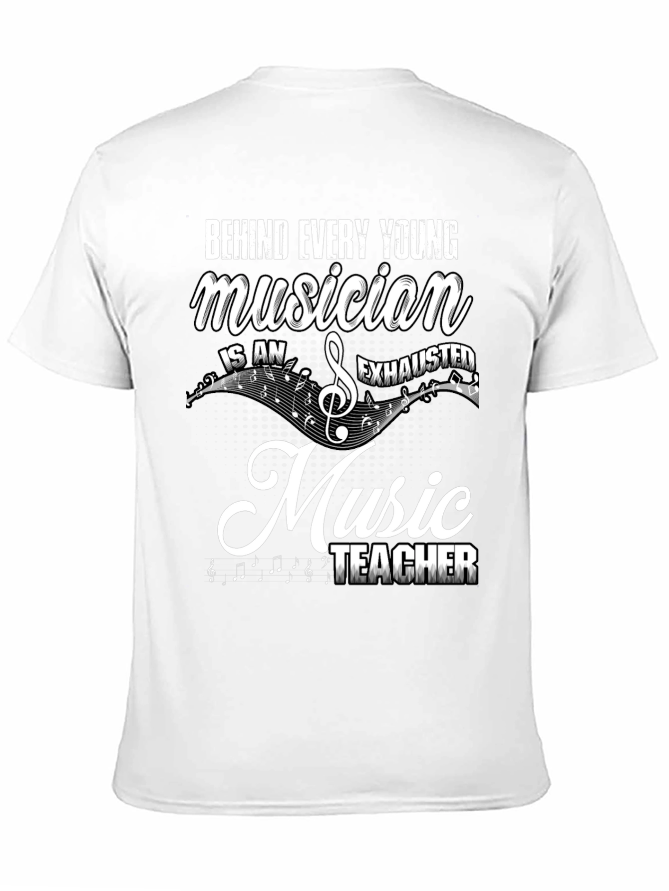 Musician Teacher T-Shirt - Funny Music Lover Tee