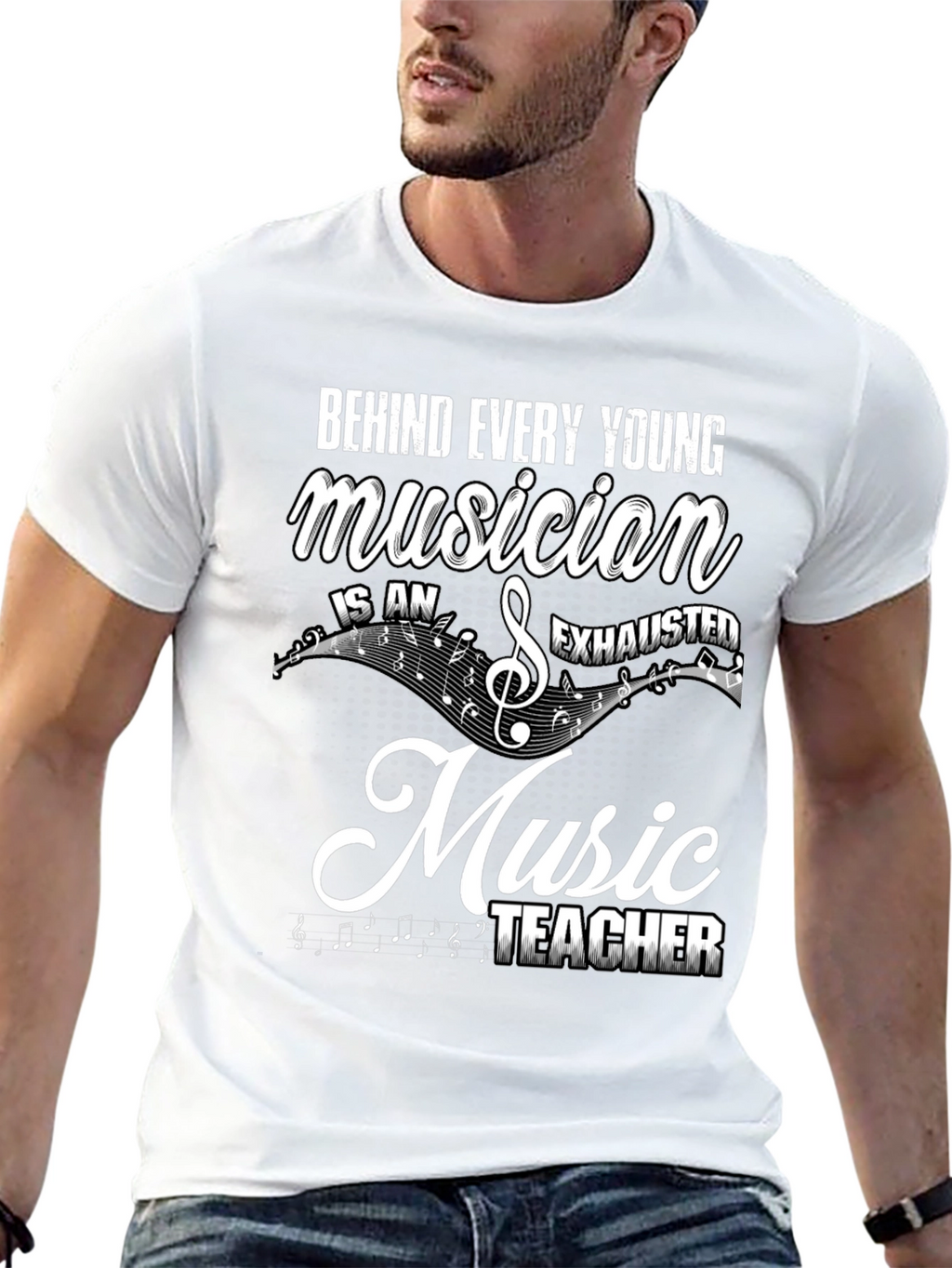 Musician Teacher T-Shirt - Funny Music Lover Tee