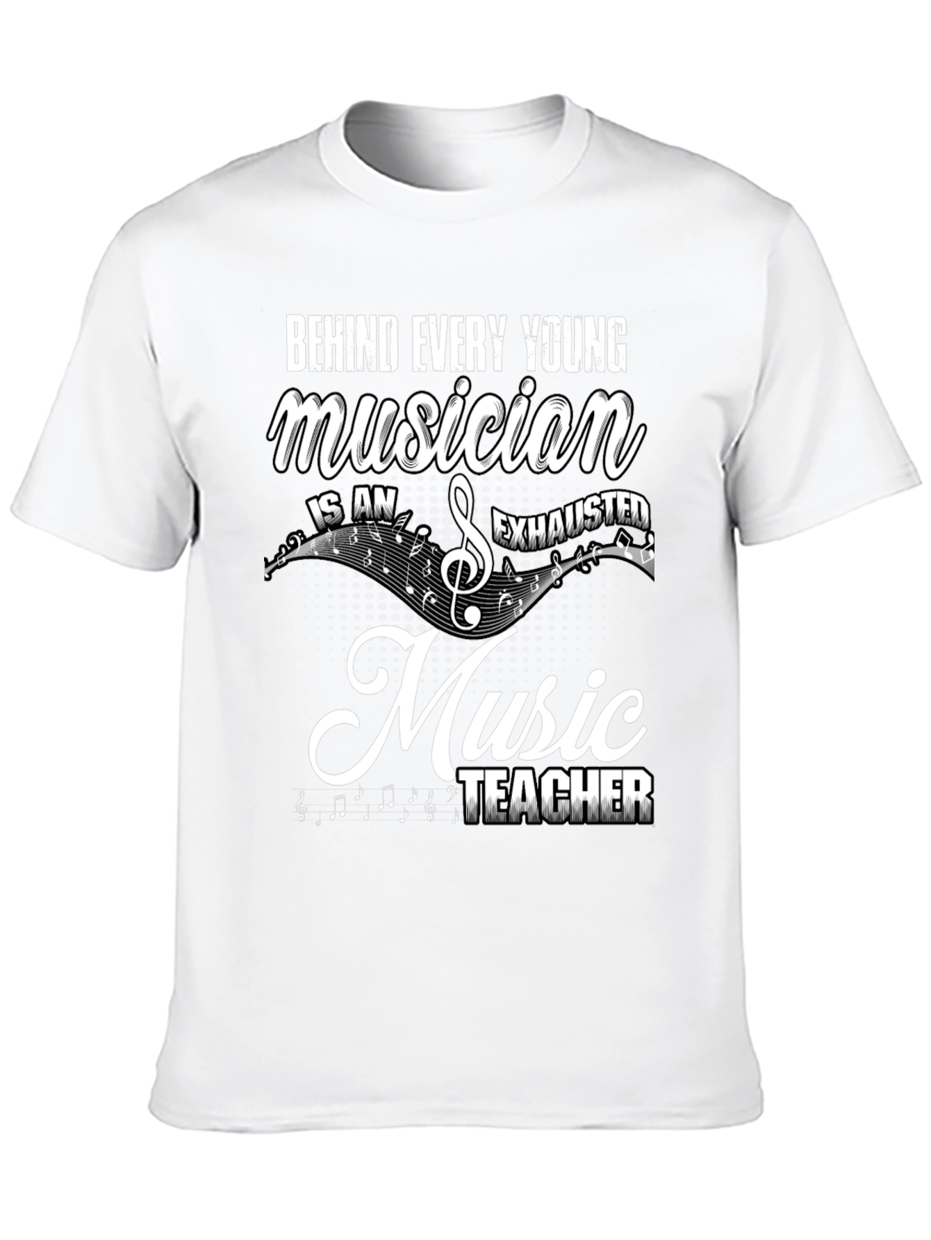 Musician Teacher T-Shirt - Funny Music Lover Tee