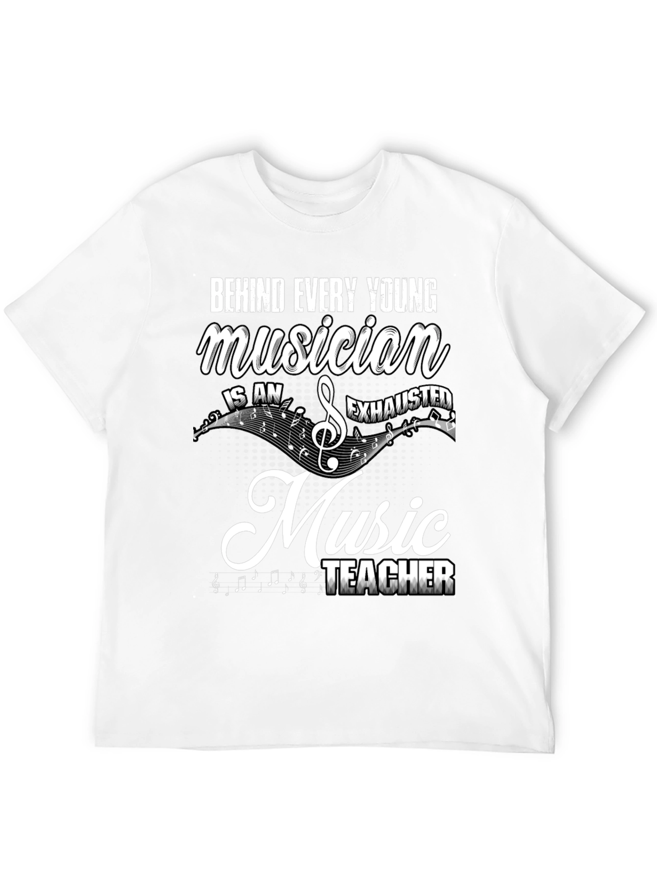 Musician Teacher T-Shirt - Funny Music Lover Tee