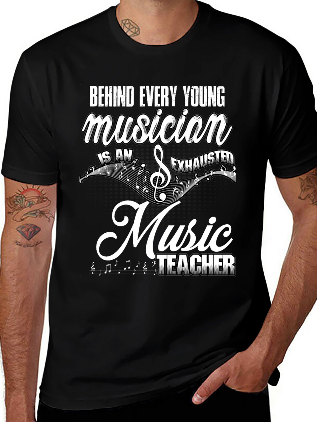 Musician Teacher T-Shirt - Funny Music Lover Tee
