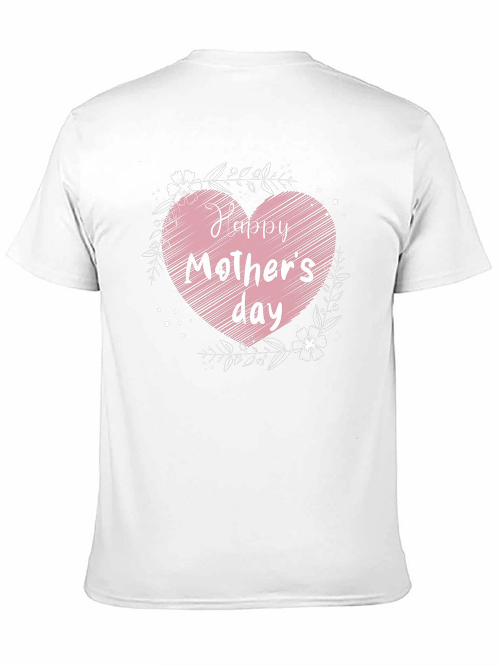 Happy Mothers Day Heart Graphic Tee