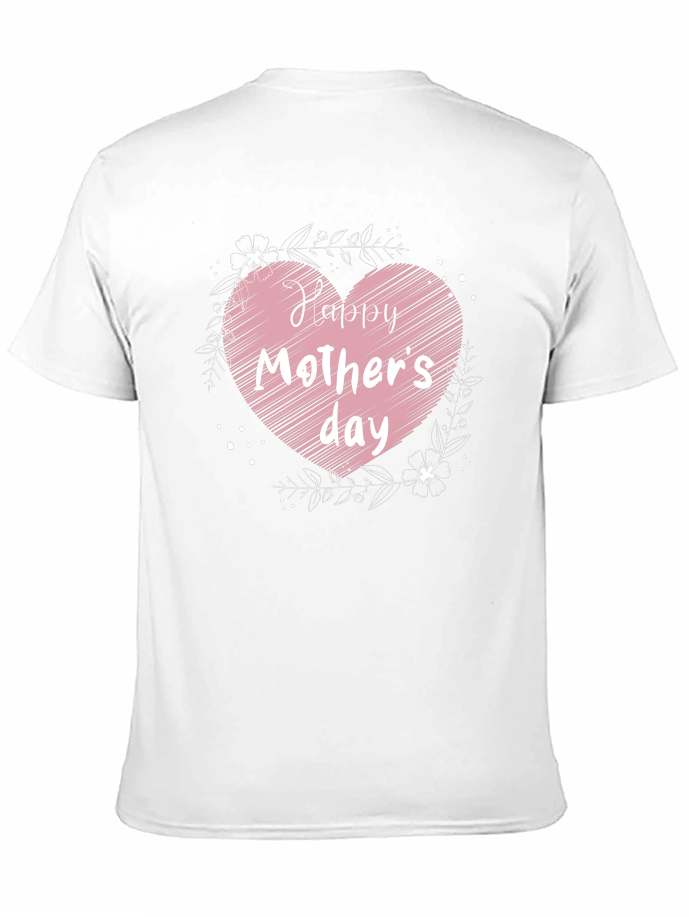 Happy Mothers Day Heart Graphic Tee