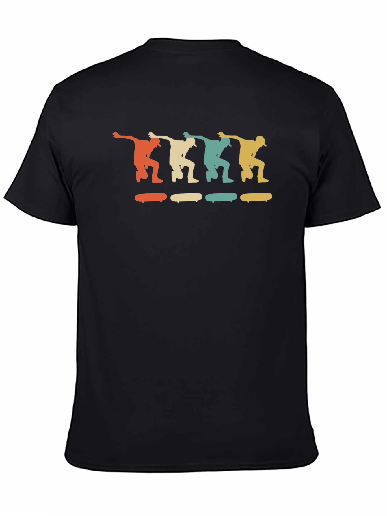 Retro Skateboarder T-Shirt - Vintage Style Skate Tee
