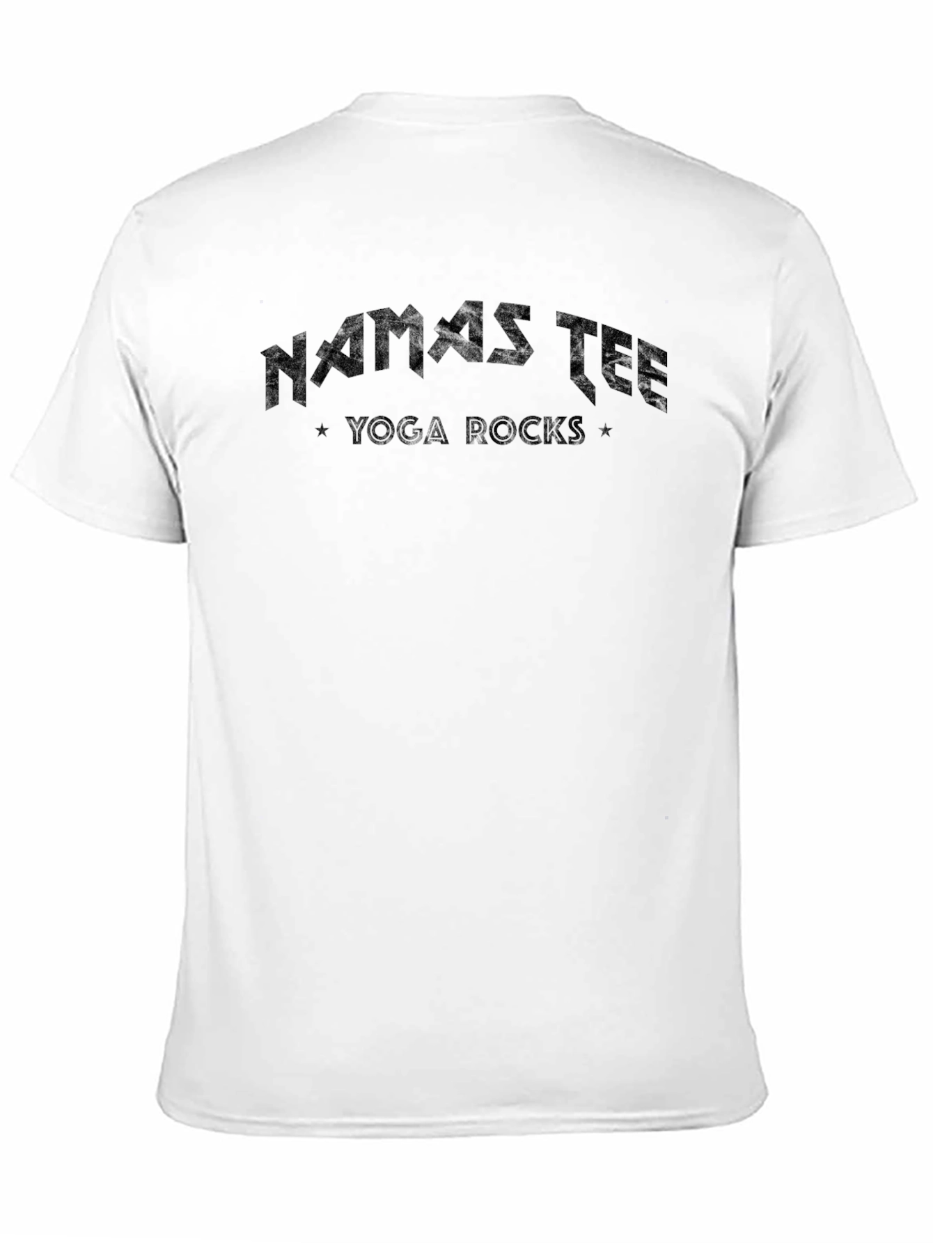 Namaste Yoga Rocks Graphic T-Shirt