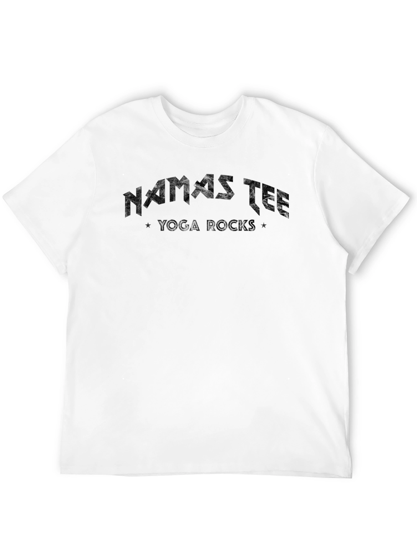 Namaste Yoga Rocks Graphic T-Shirt