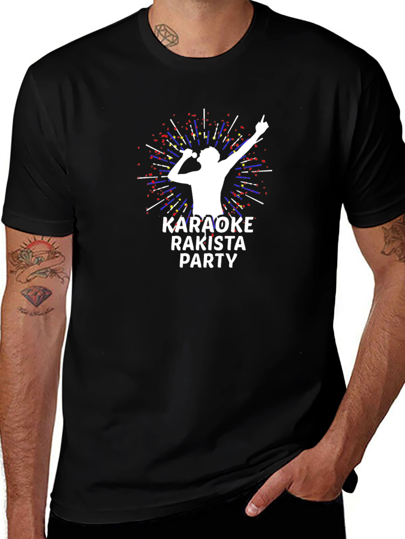 Karaoke Rakista Party T-Shirt