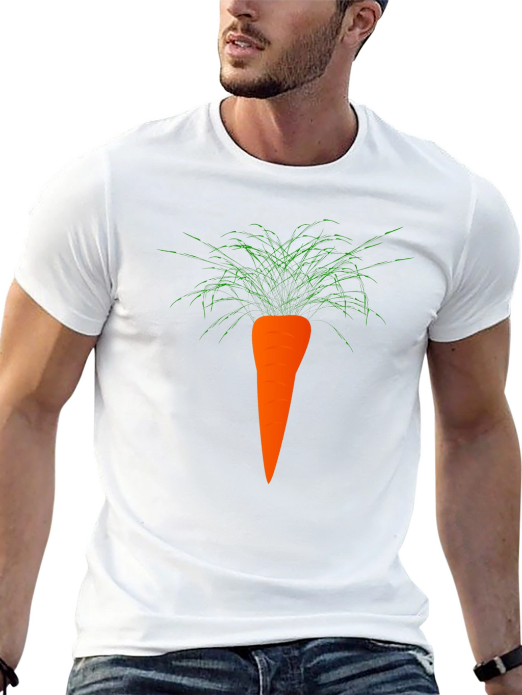 Funny Carrot T-Shirt - Unique Graphic Tee