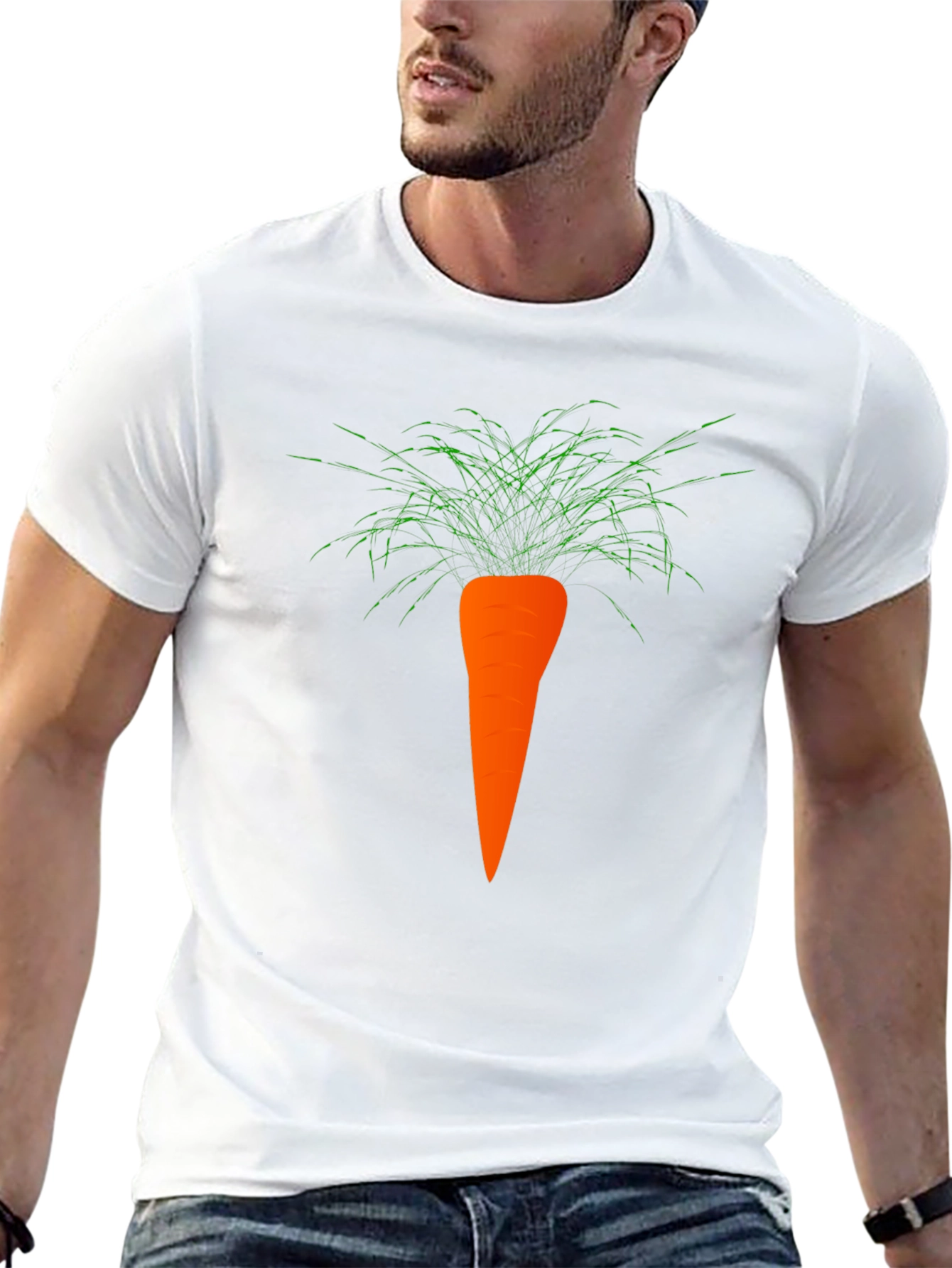 Funny Carrot T-Shirt - Unique Graphic Tee