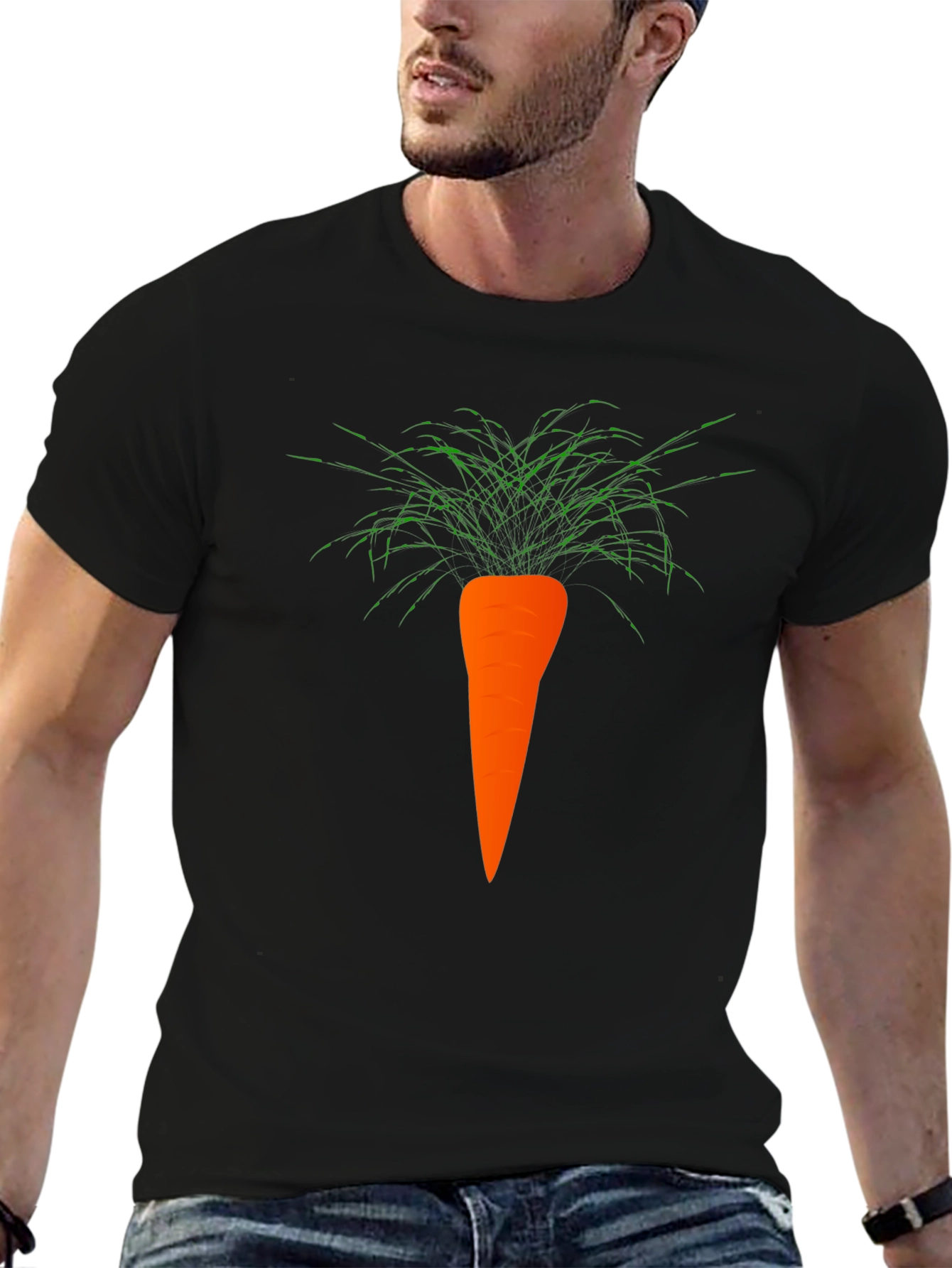 Funny Carrot T-Shirt - Unique Graphic Tee