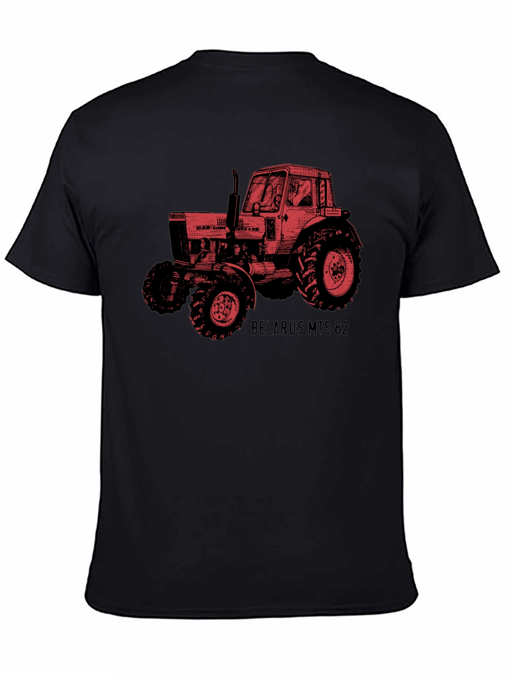 Belarus MTS 82 Tractor Graphic T-Shirt