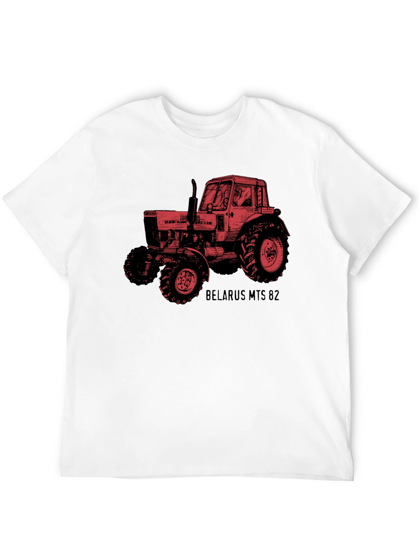 Belarus MTS 82 Tractor Graphic T-Shirt